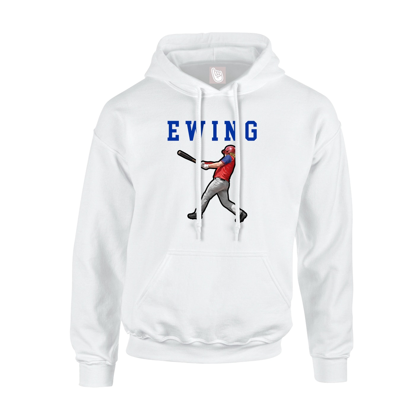 Hoodie — Shirsey in White