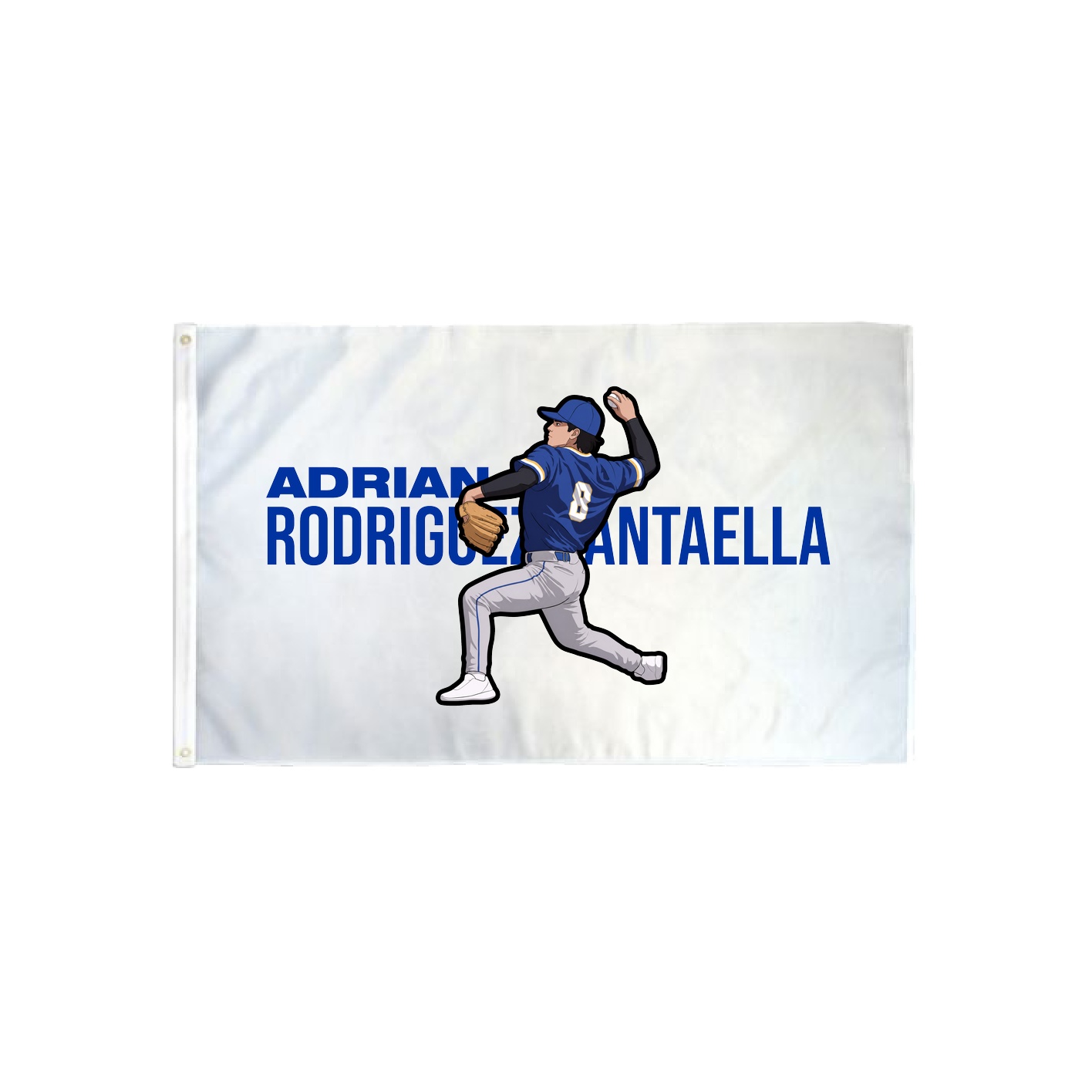 3x5 Flag — Player Name in Classic
