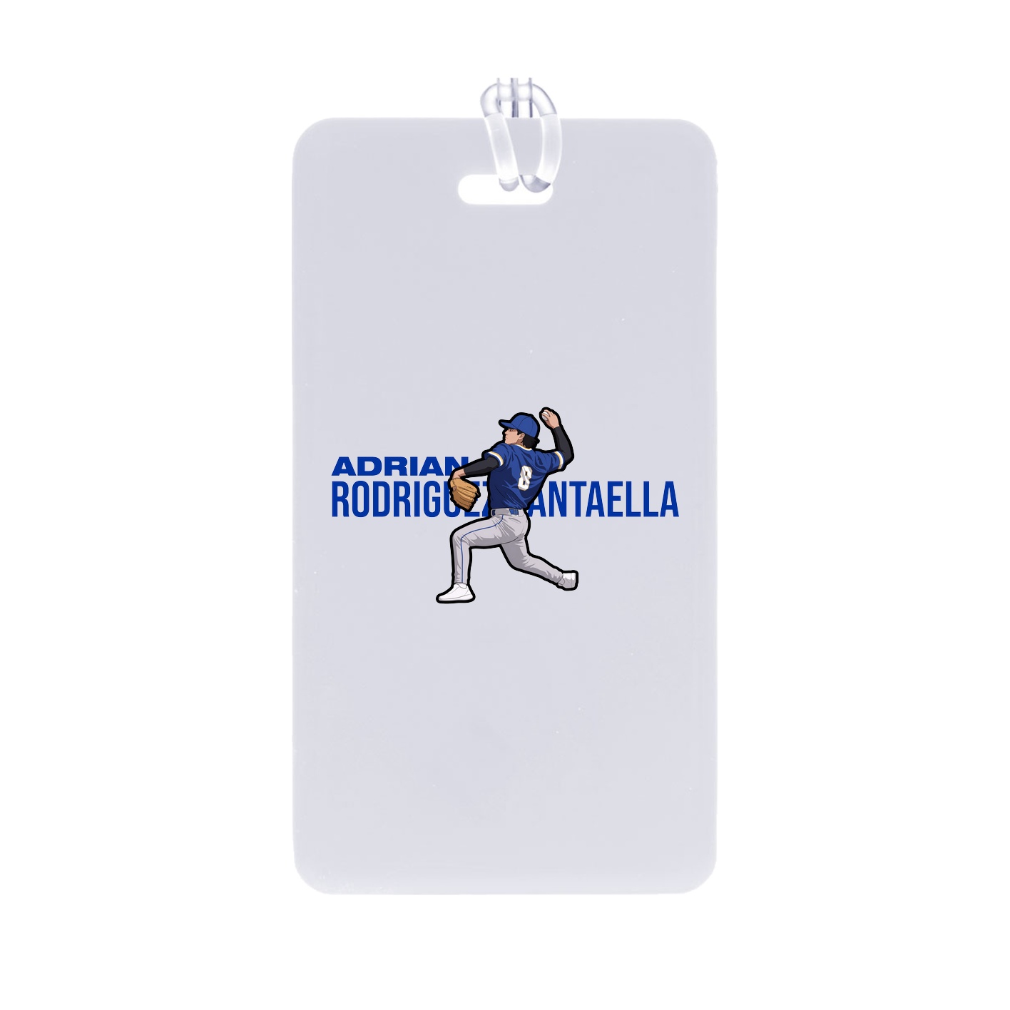 Bag Tag — Player Name in Classic