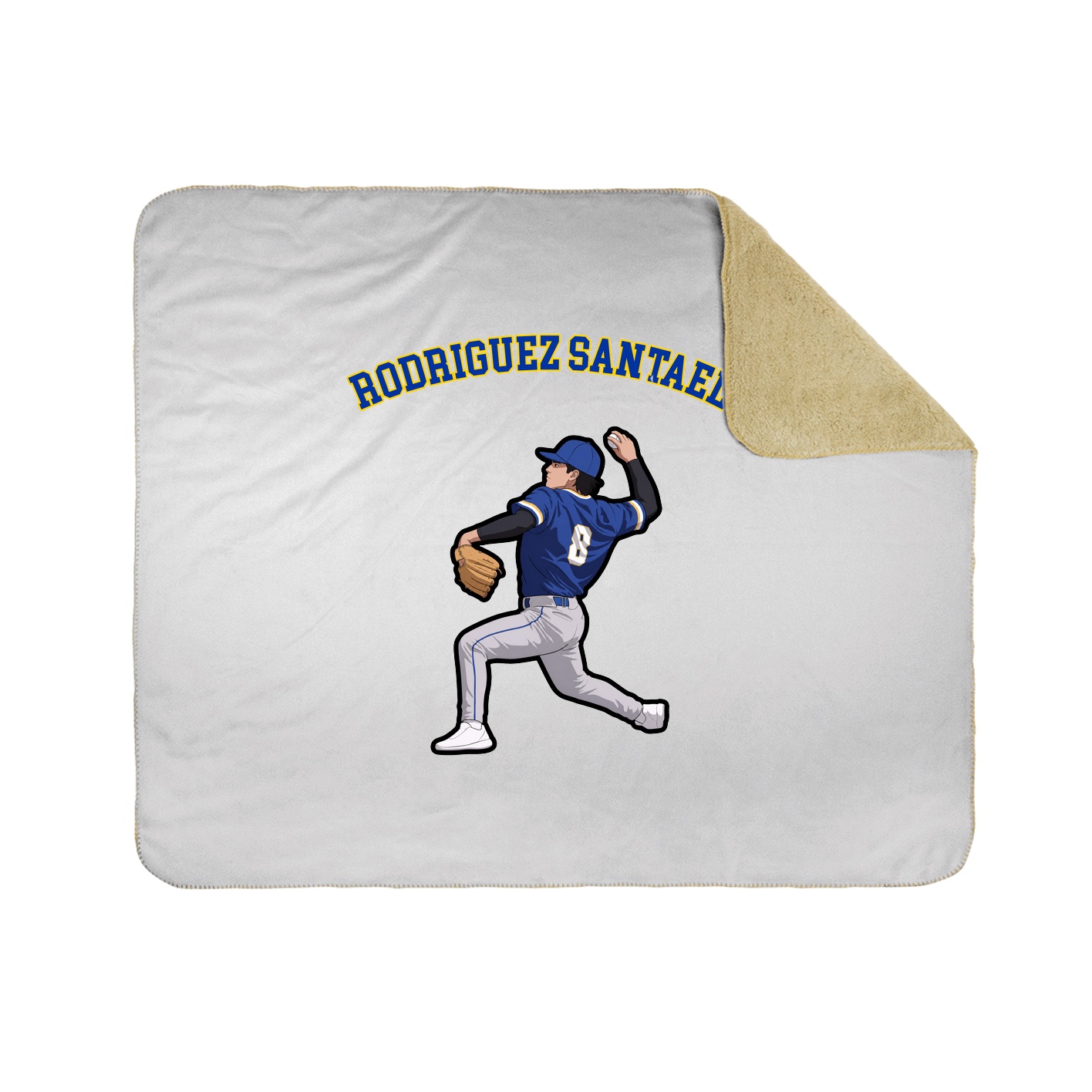 Throw Blanket — Shirsey Arch in White