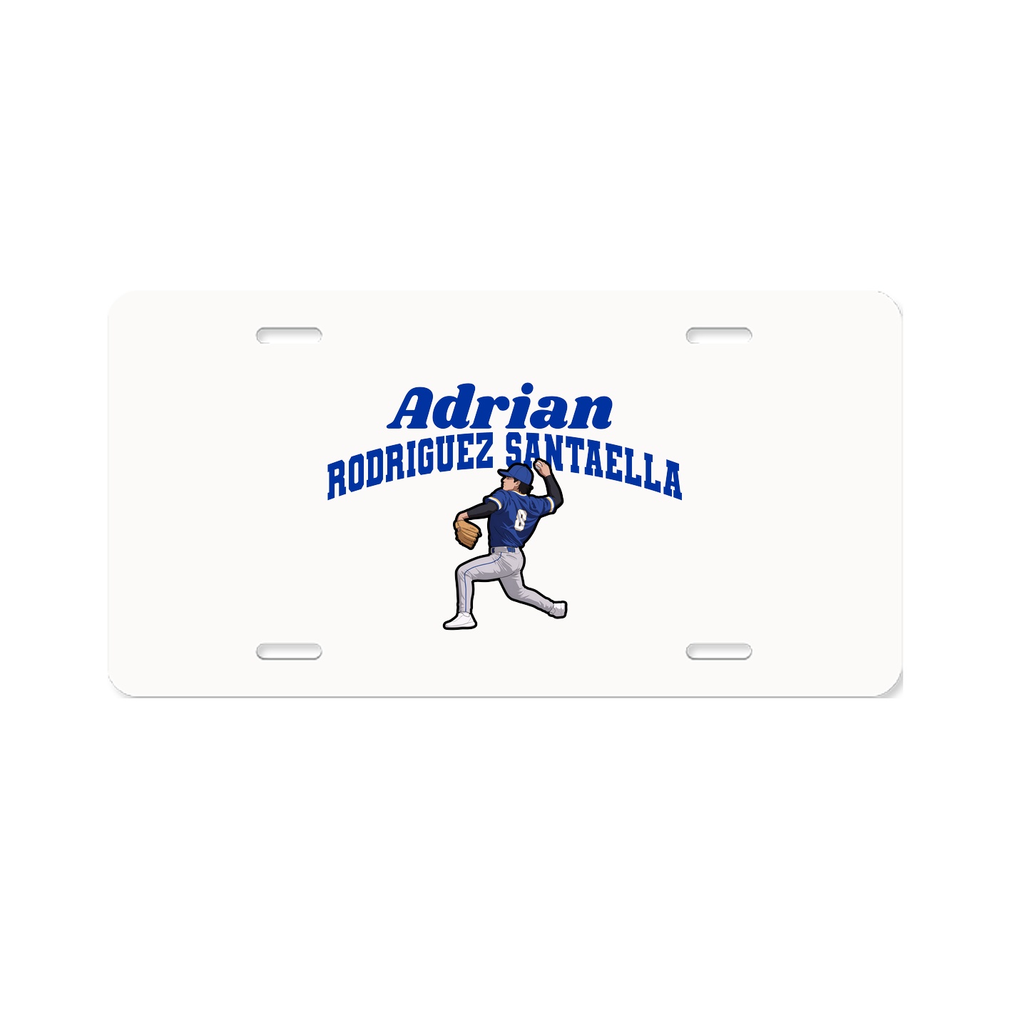 License Plate — Signature Arch in Classic