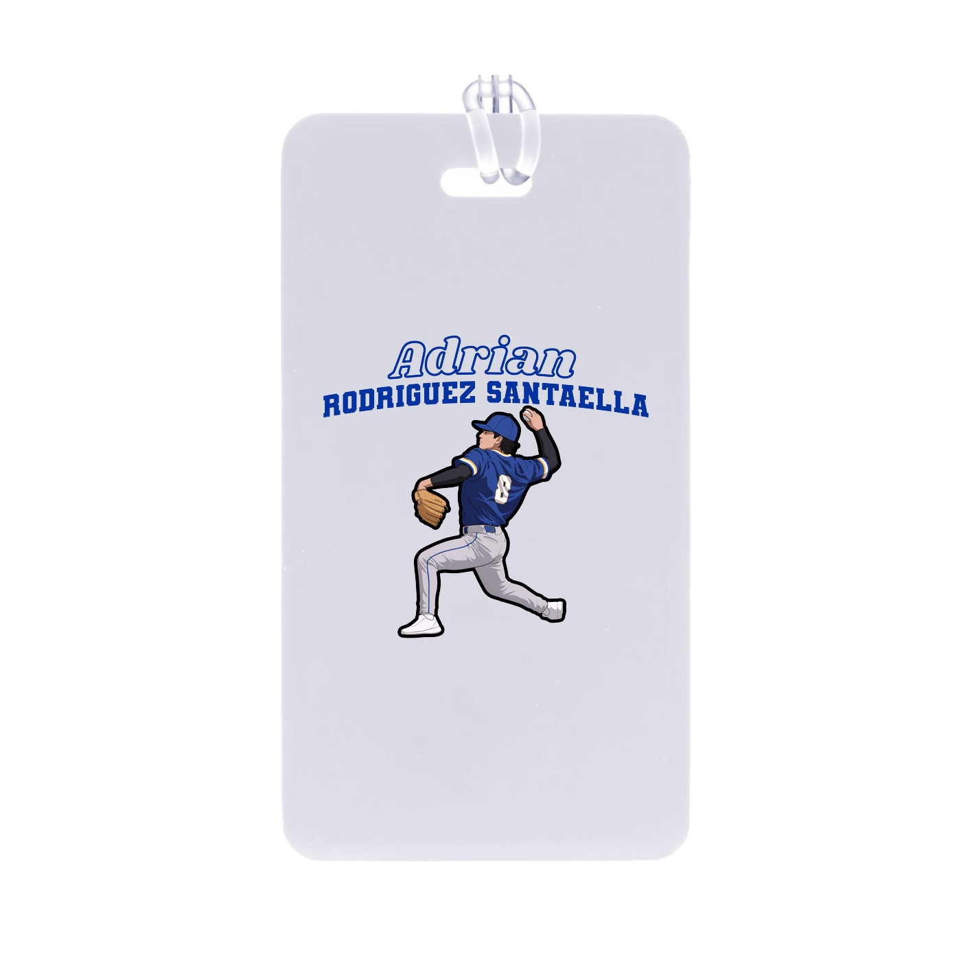 Bag Tag — Name Arch in Classic