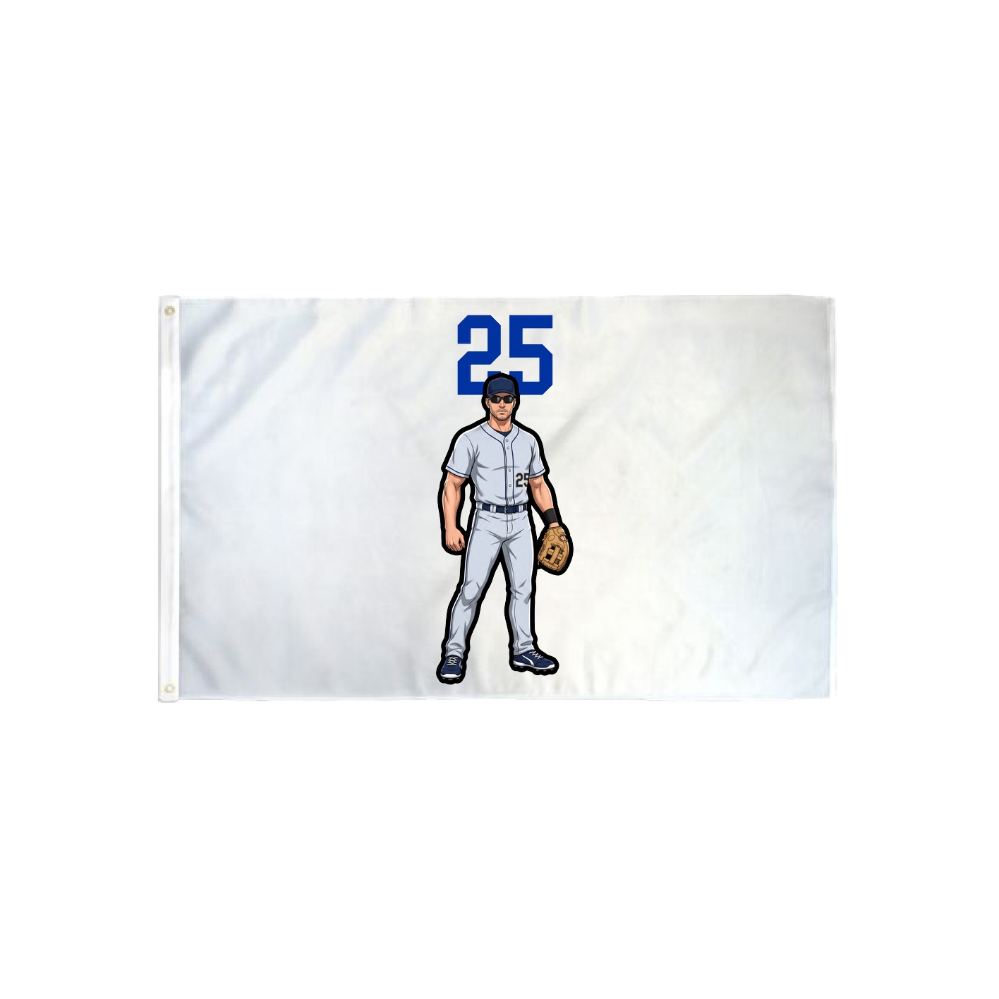 3x5 Flag — Number Top in Classic