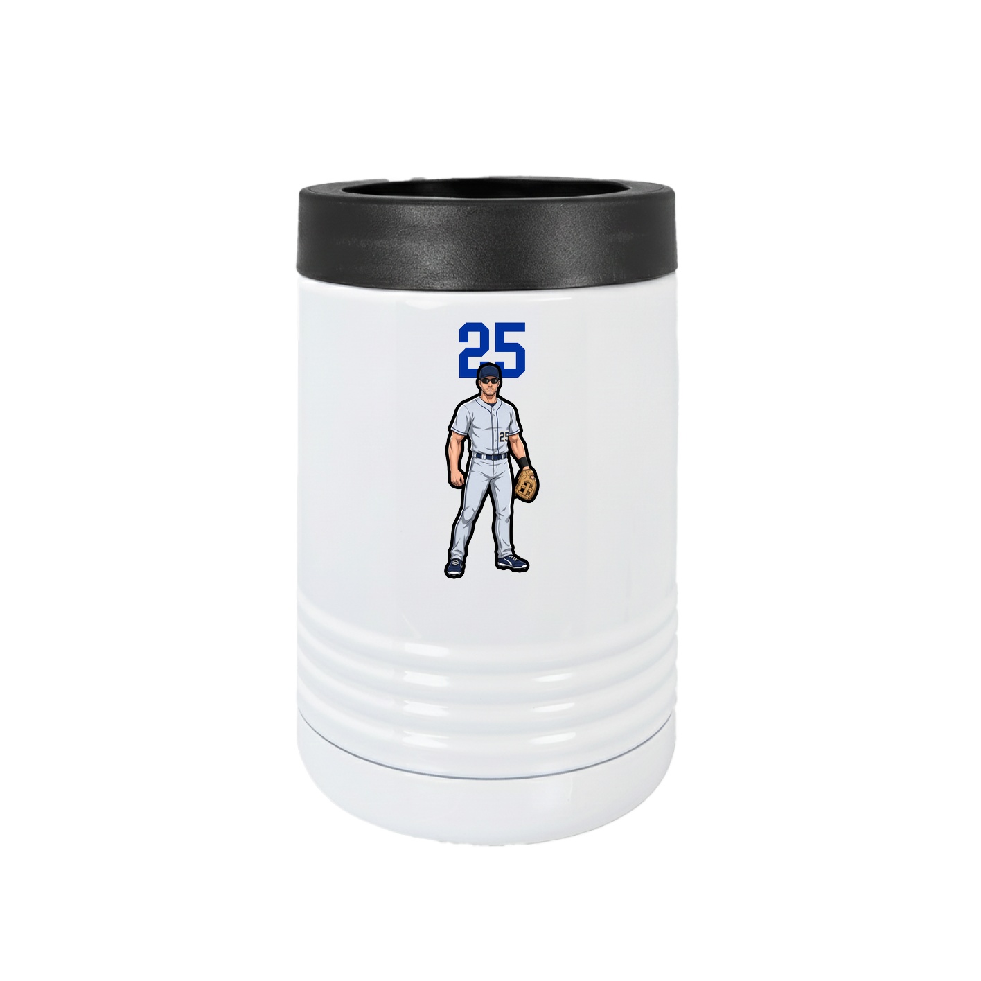 Beverage Holder — Number Top in White