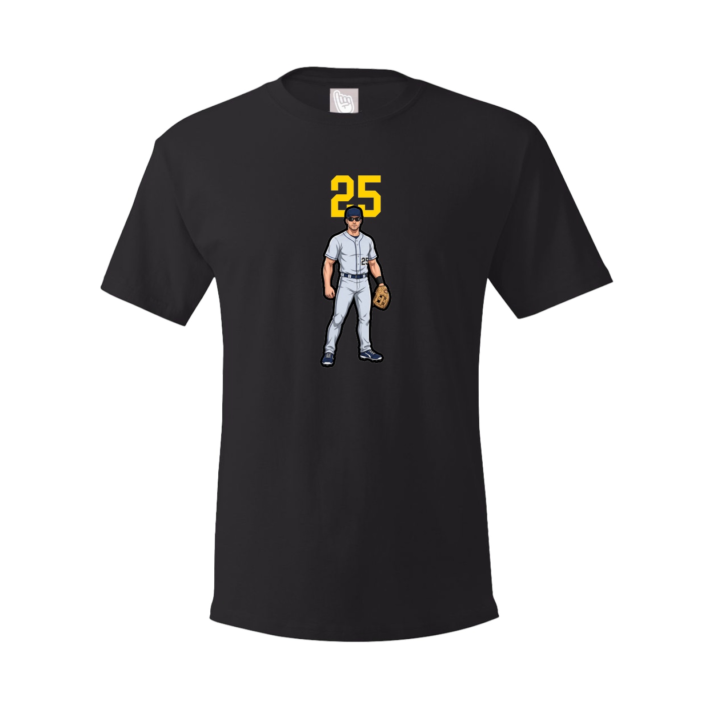 Tee — Number Top in Black