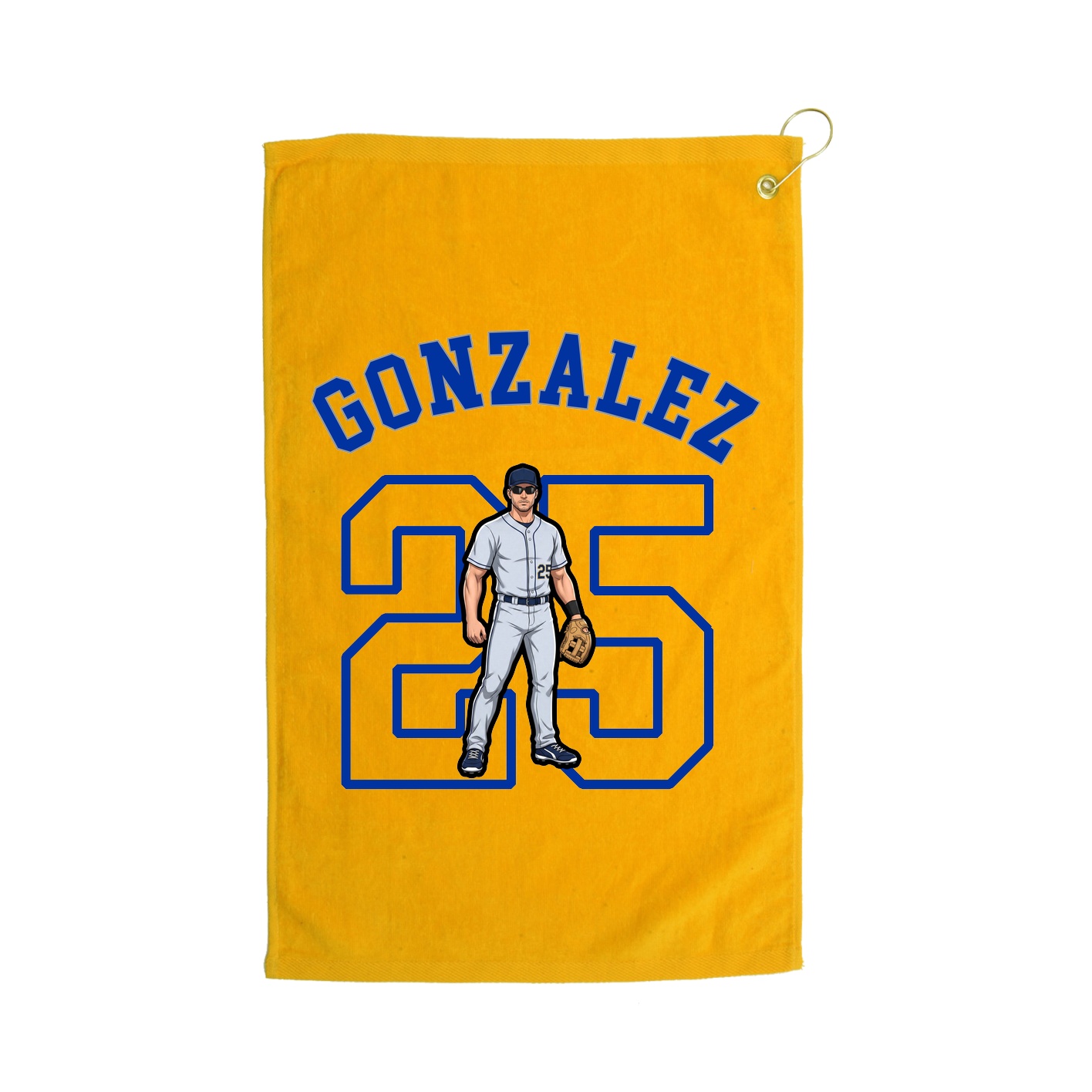 Golf Towel — Shirsey Arch in Gold