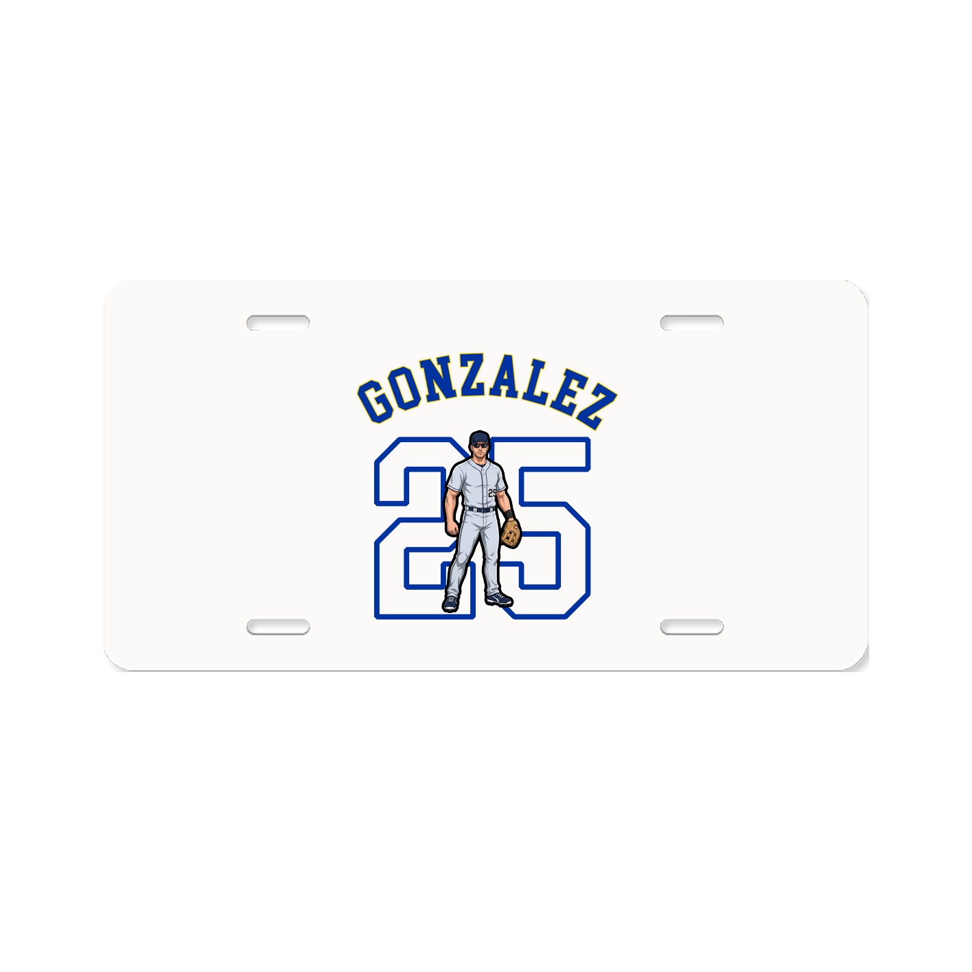 License Plate — Shirsey Arch in Classic