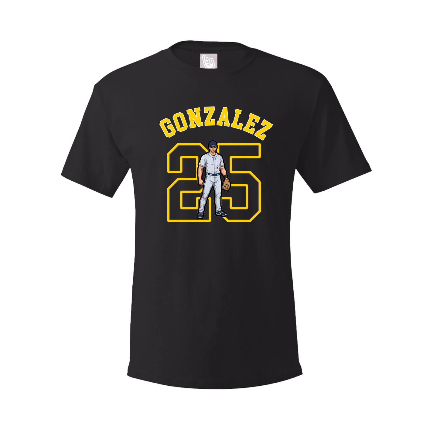 Youth Tee — Shirsey Arch in Black