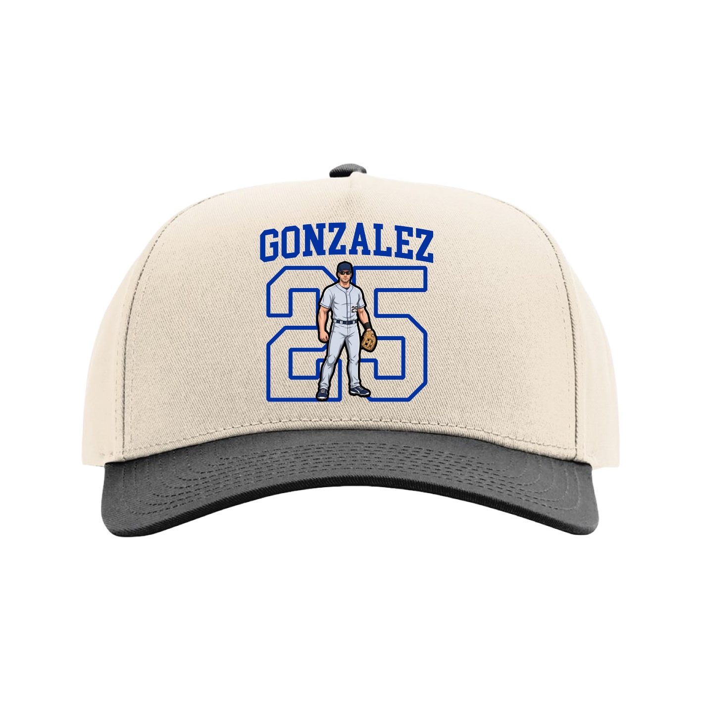 Full Fabric Five-Panel Champ Cap