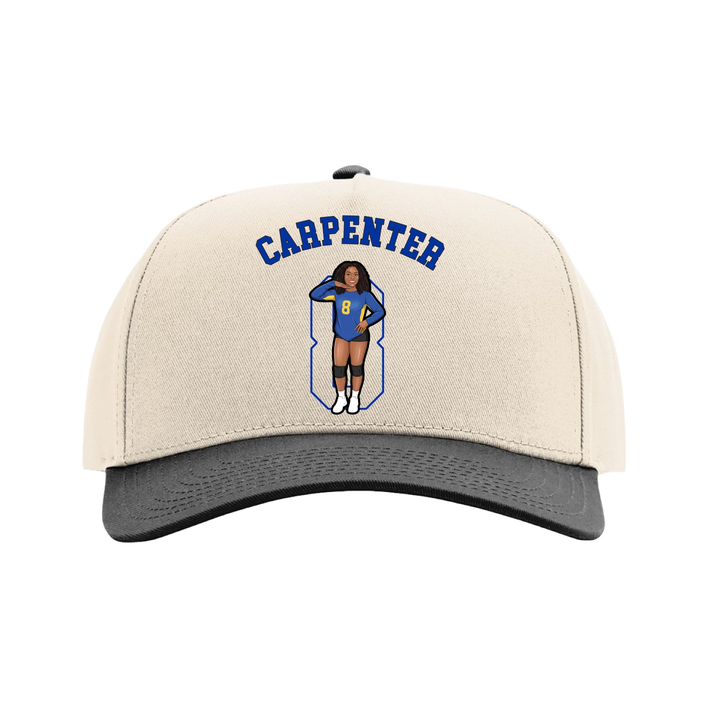 Full Fabric Five-Panel Champ Cap