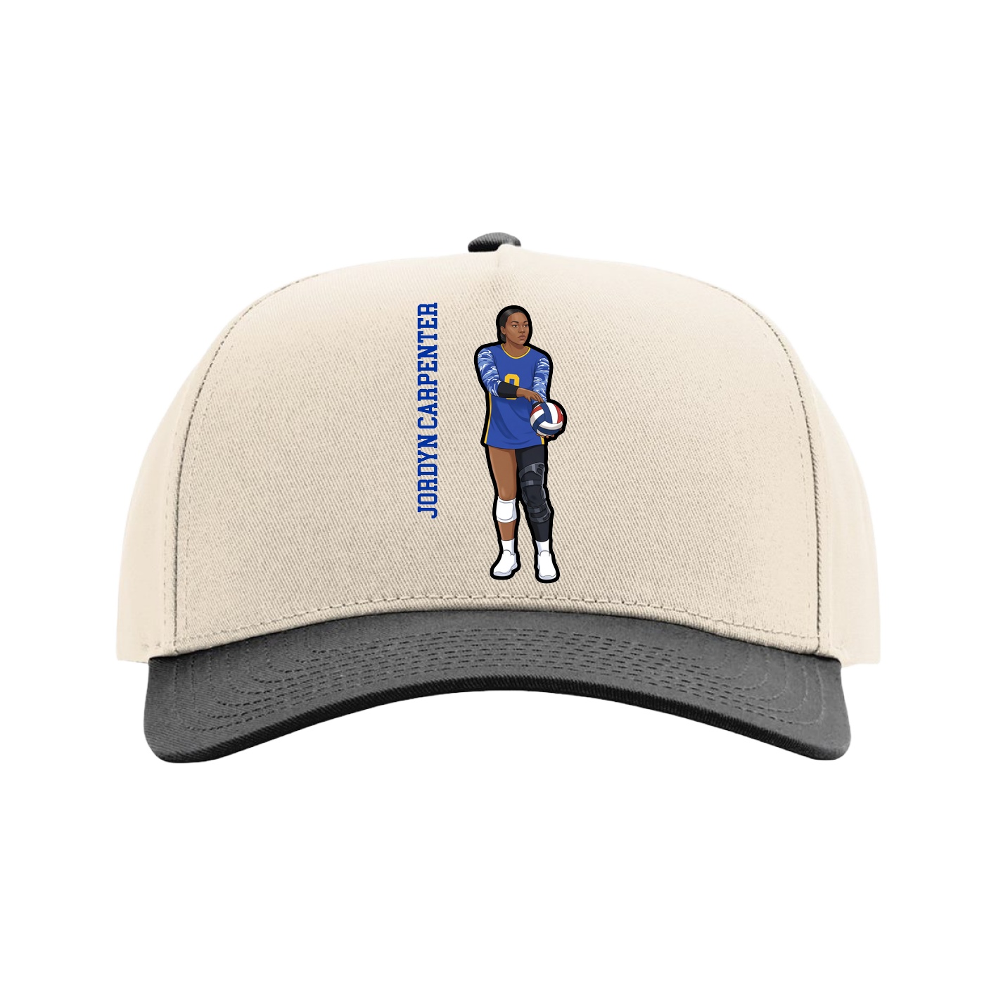 Full Fabric Five-Panel Champ Cap