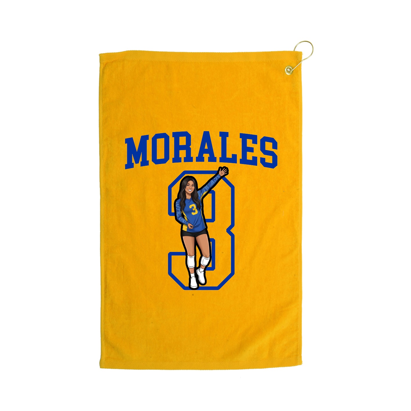 Golf Towel — Shirsey in Gold