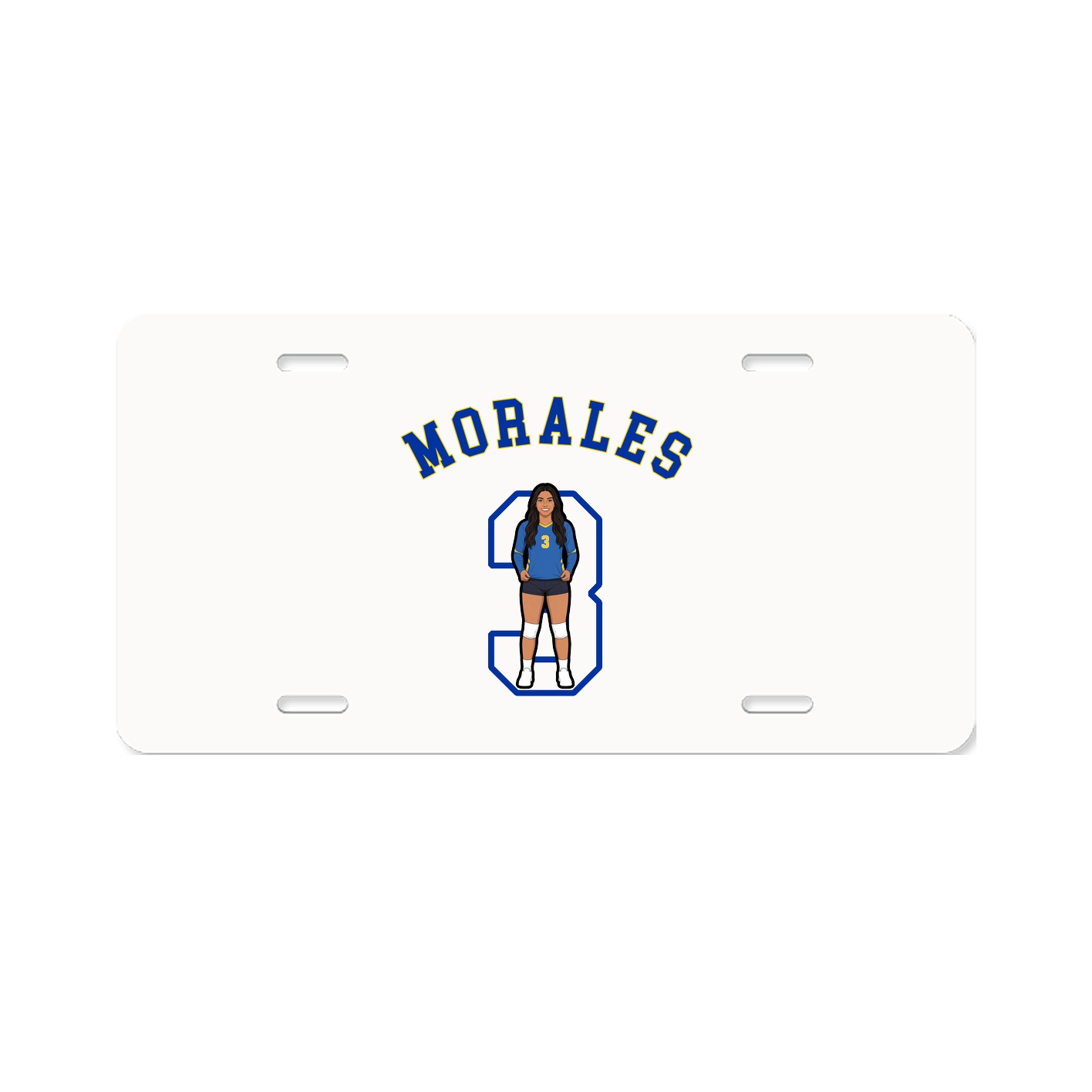 License Plate — Shirsey Arch in Classic
