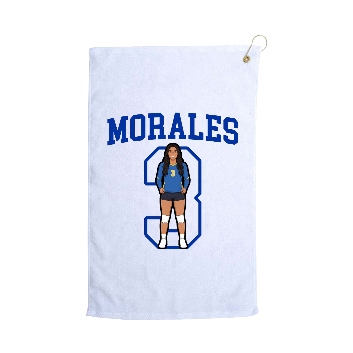 Golf Towel — Shirsey in White