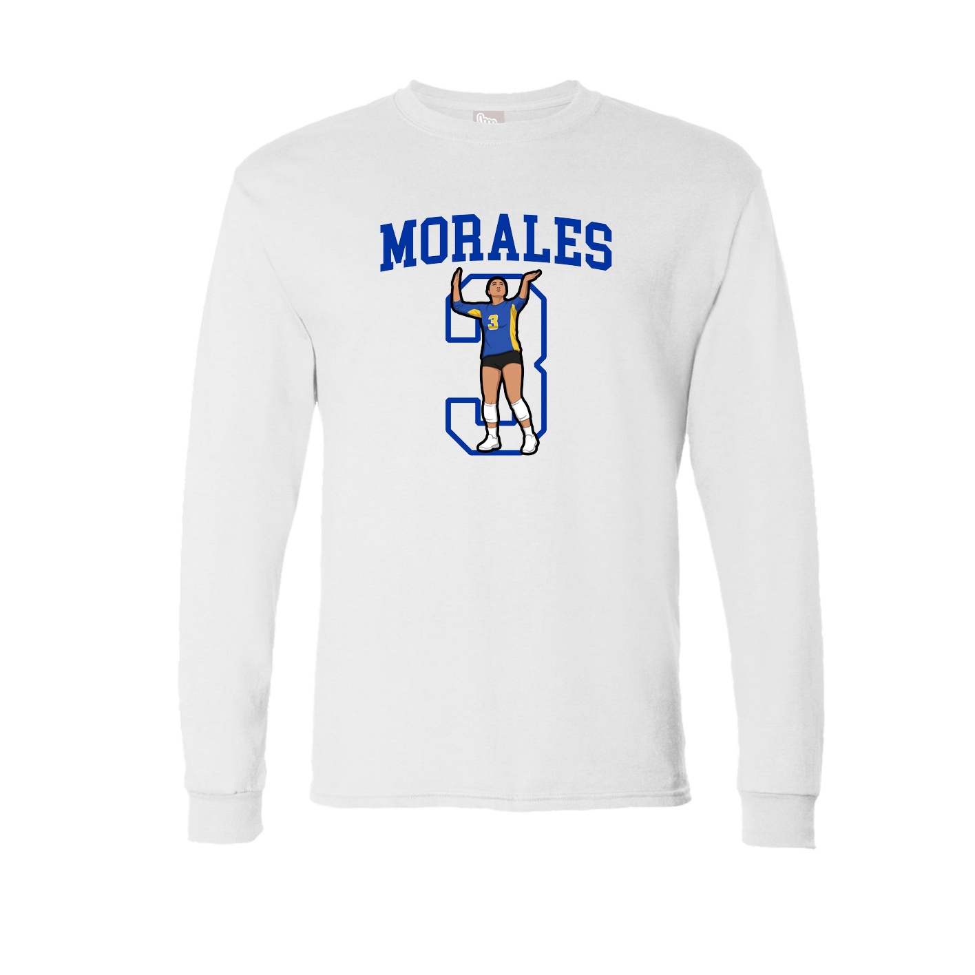 Long Sleeve Tee — Shirsey in White