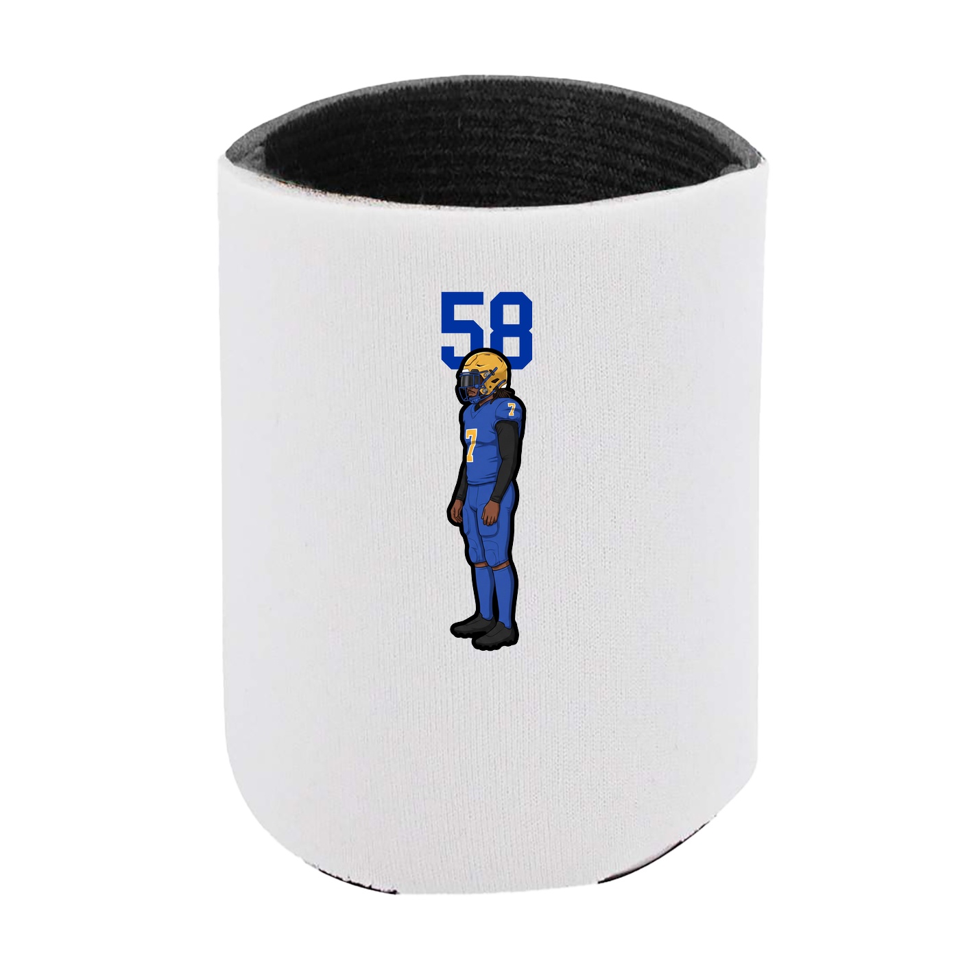 Can Holder — Number Top in White