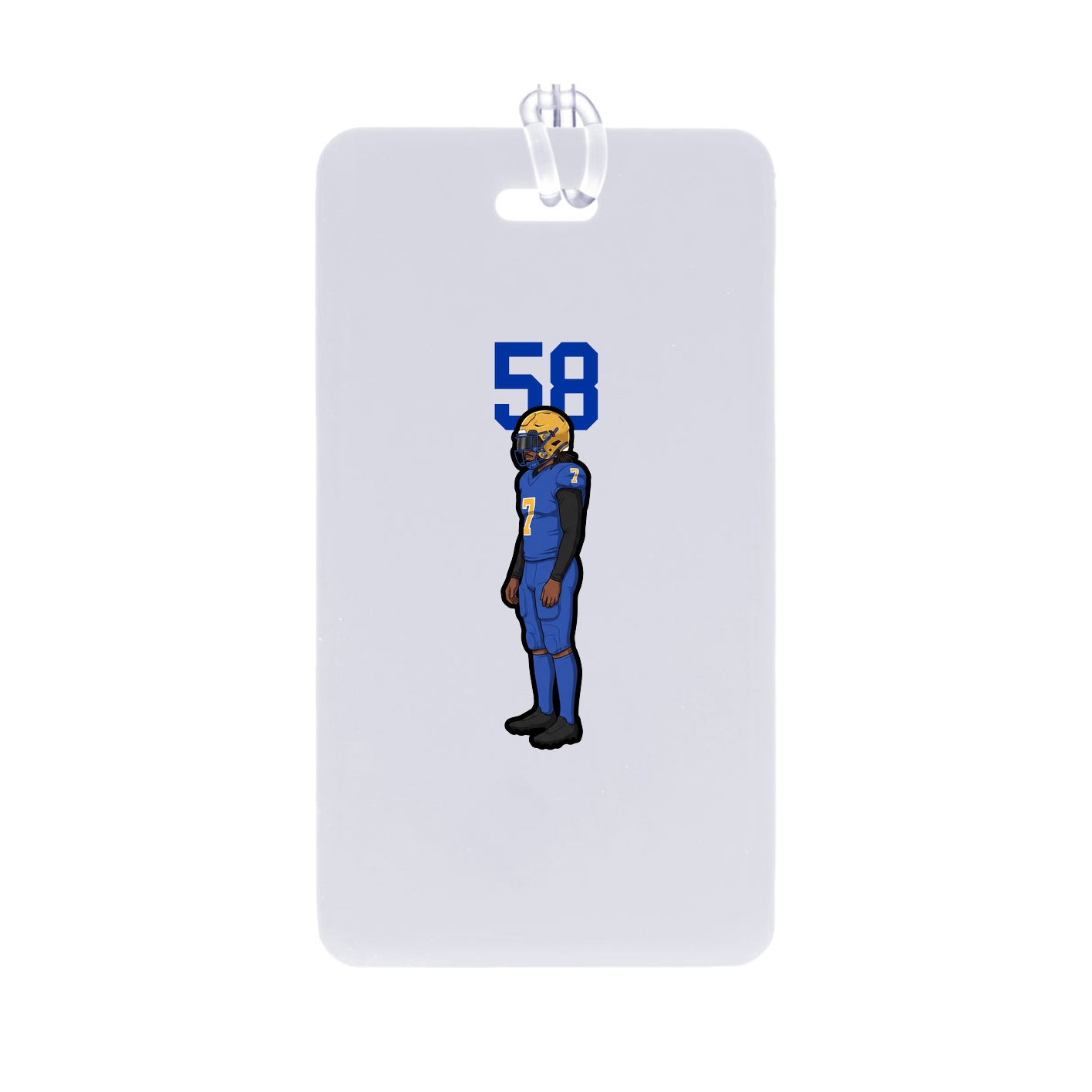 Bag Tag — Number Top in Classic