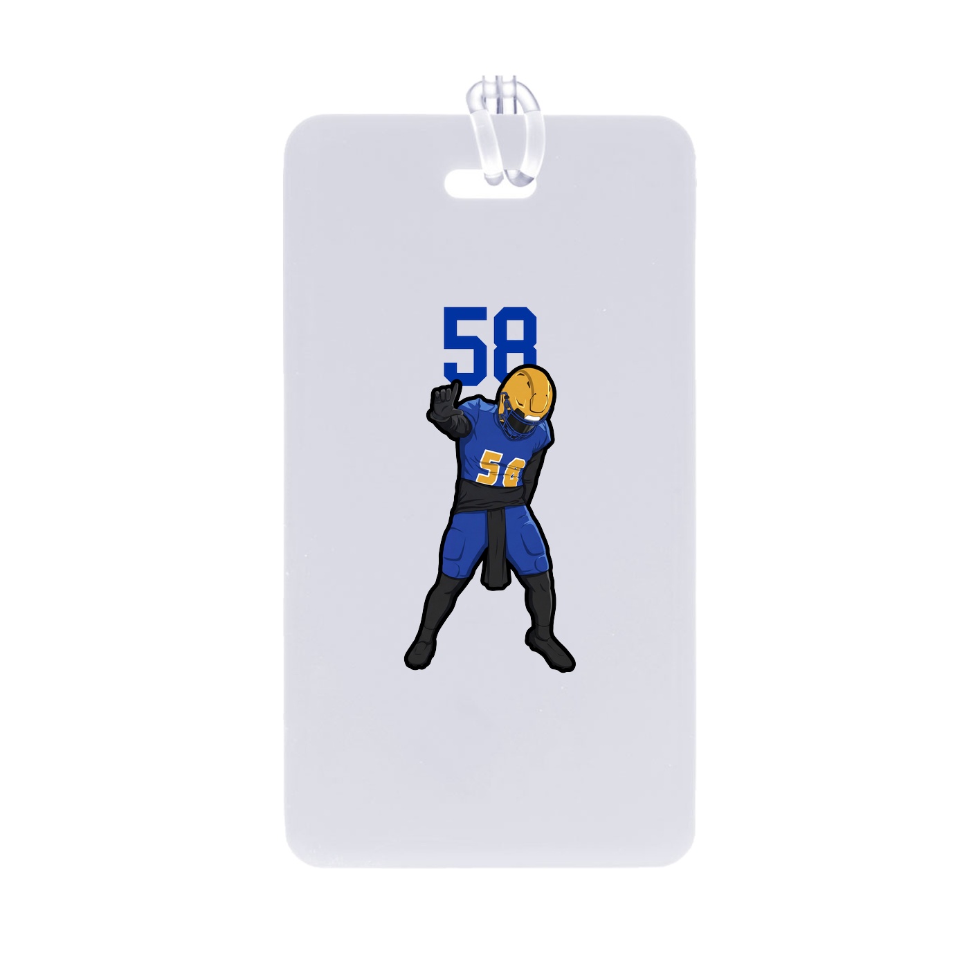 Bag Tag — Number Top in Classic