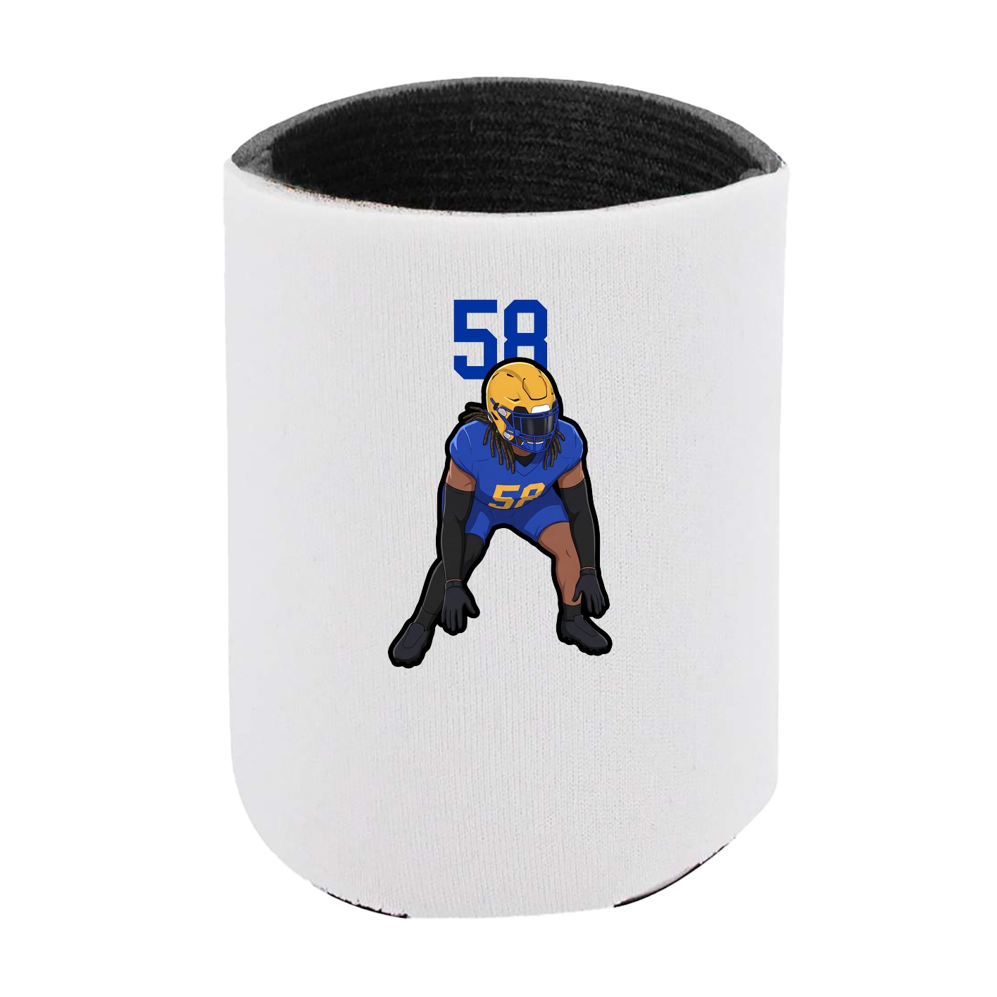 Can Holder — Number Top in White