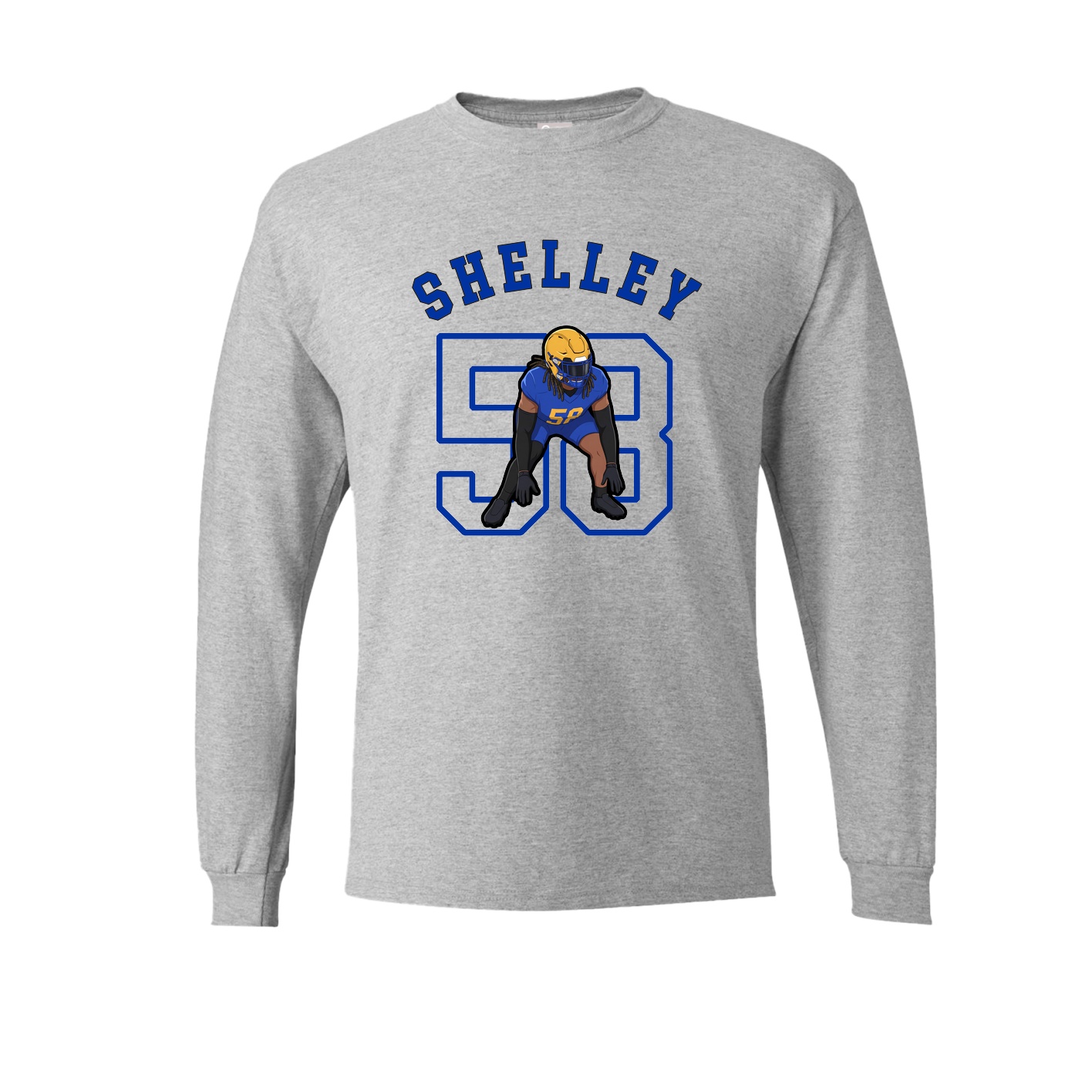 Long Sleeve Tee — Shirsey Arch in Grey