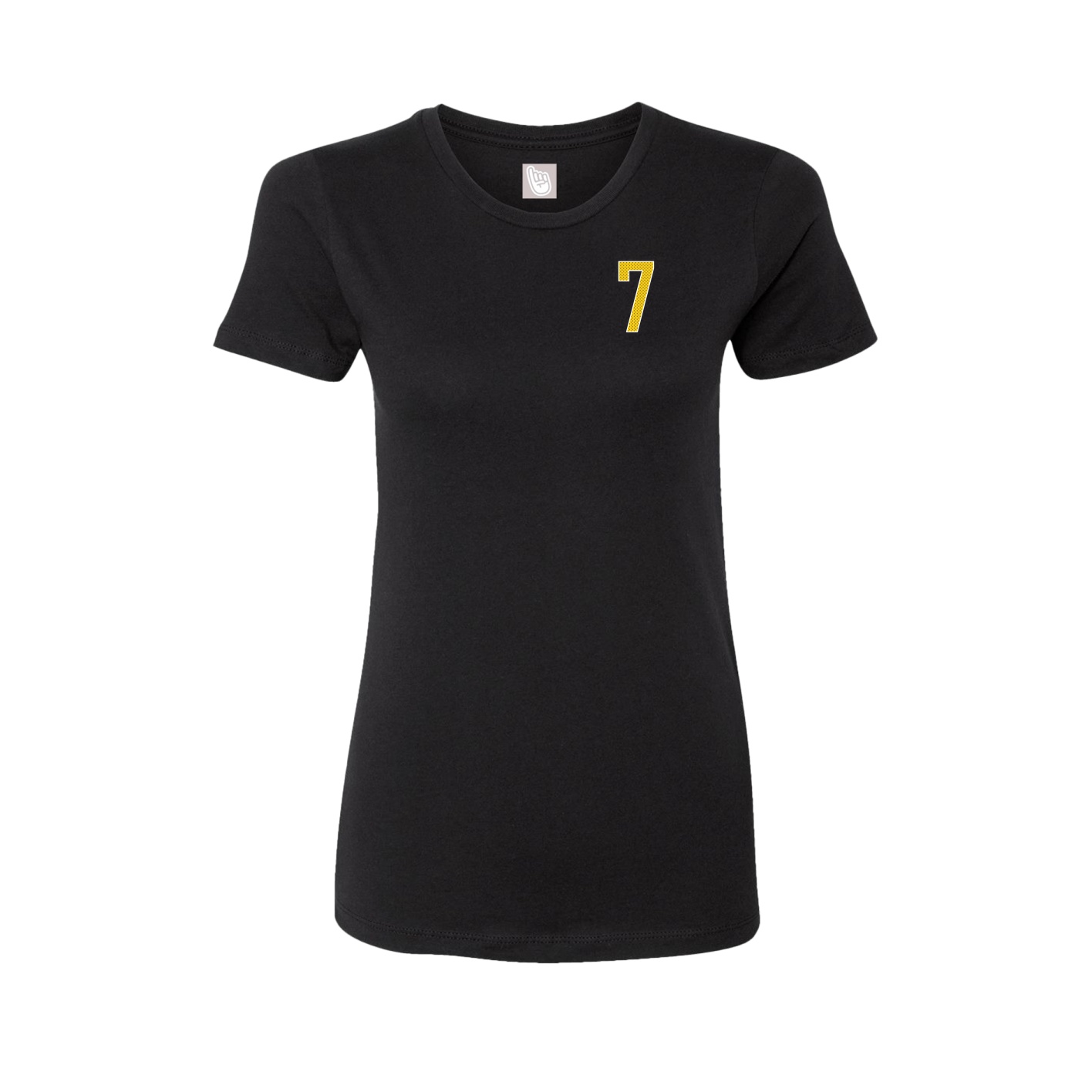 Womens Tee — Front Shirsy in Black