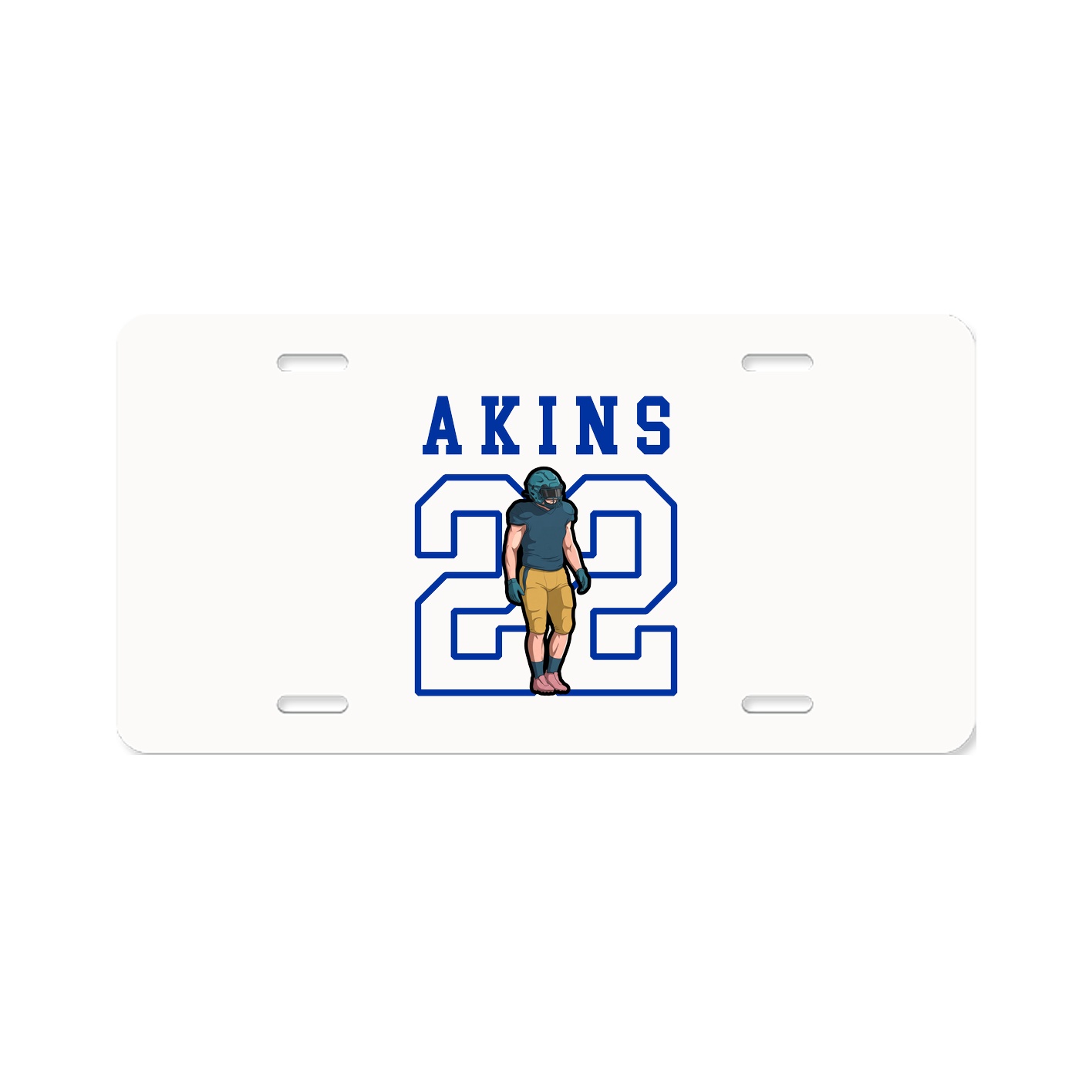 License Plate — Shirsey in Classic