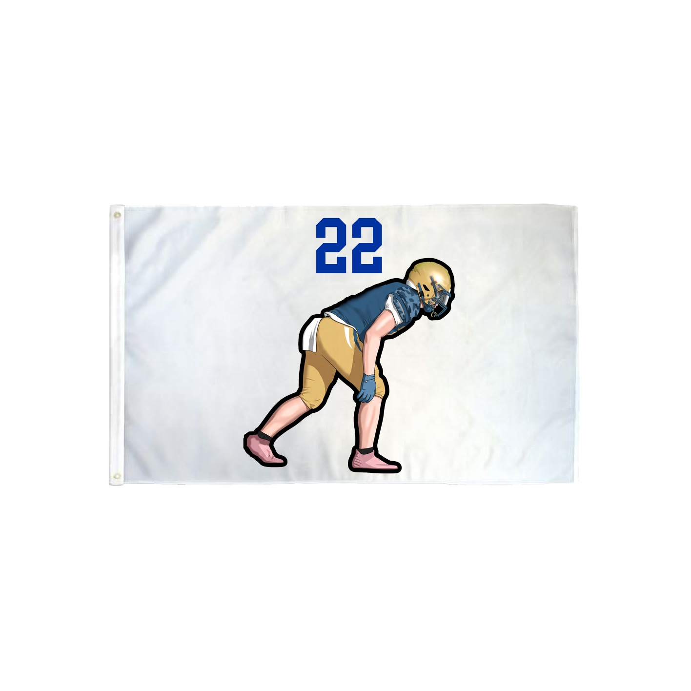 3x5 Flag — Number Top in Classic