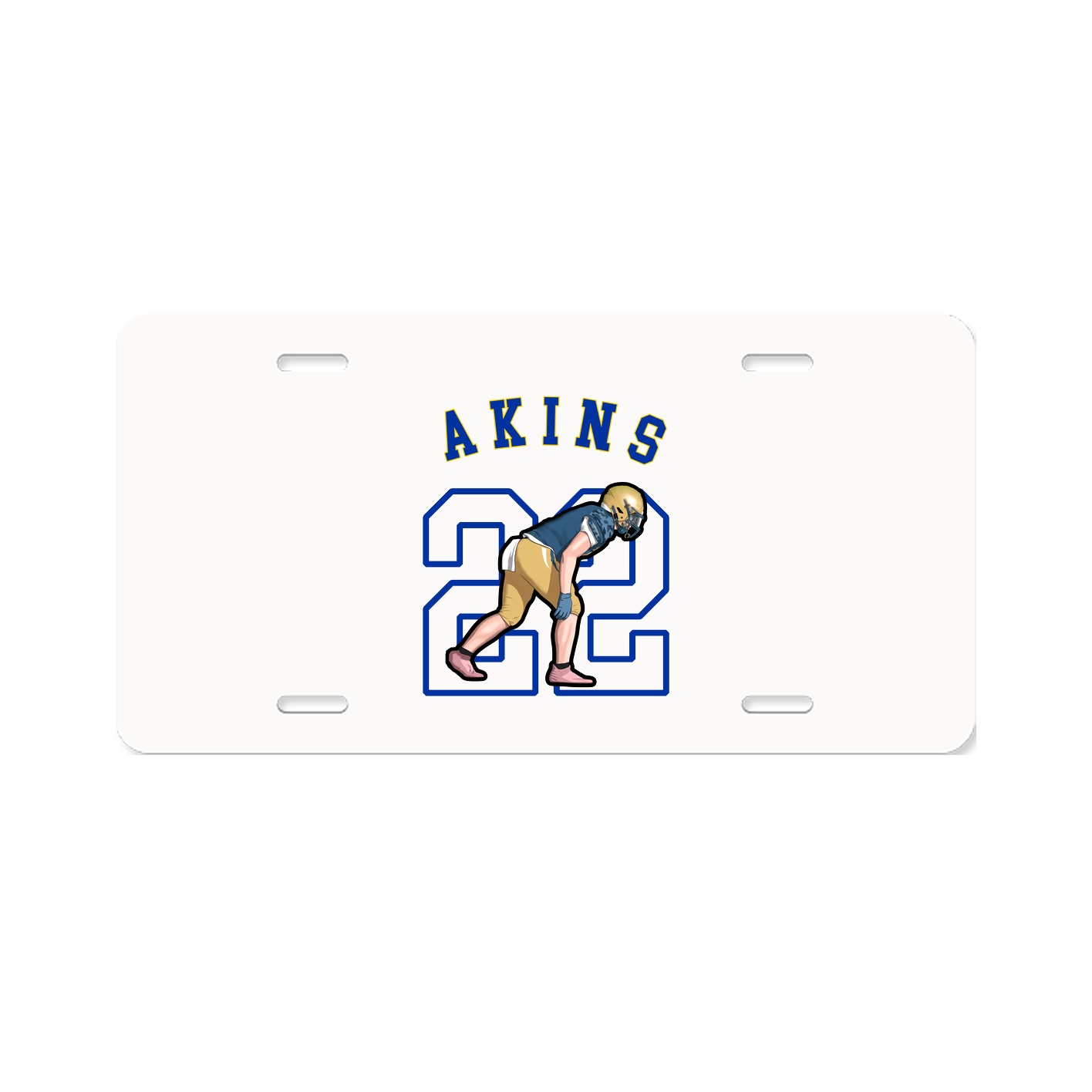 License Plate — Shirsey Arch in Classic