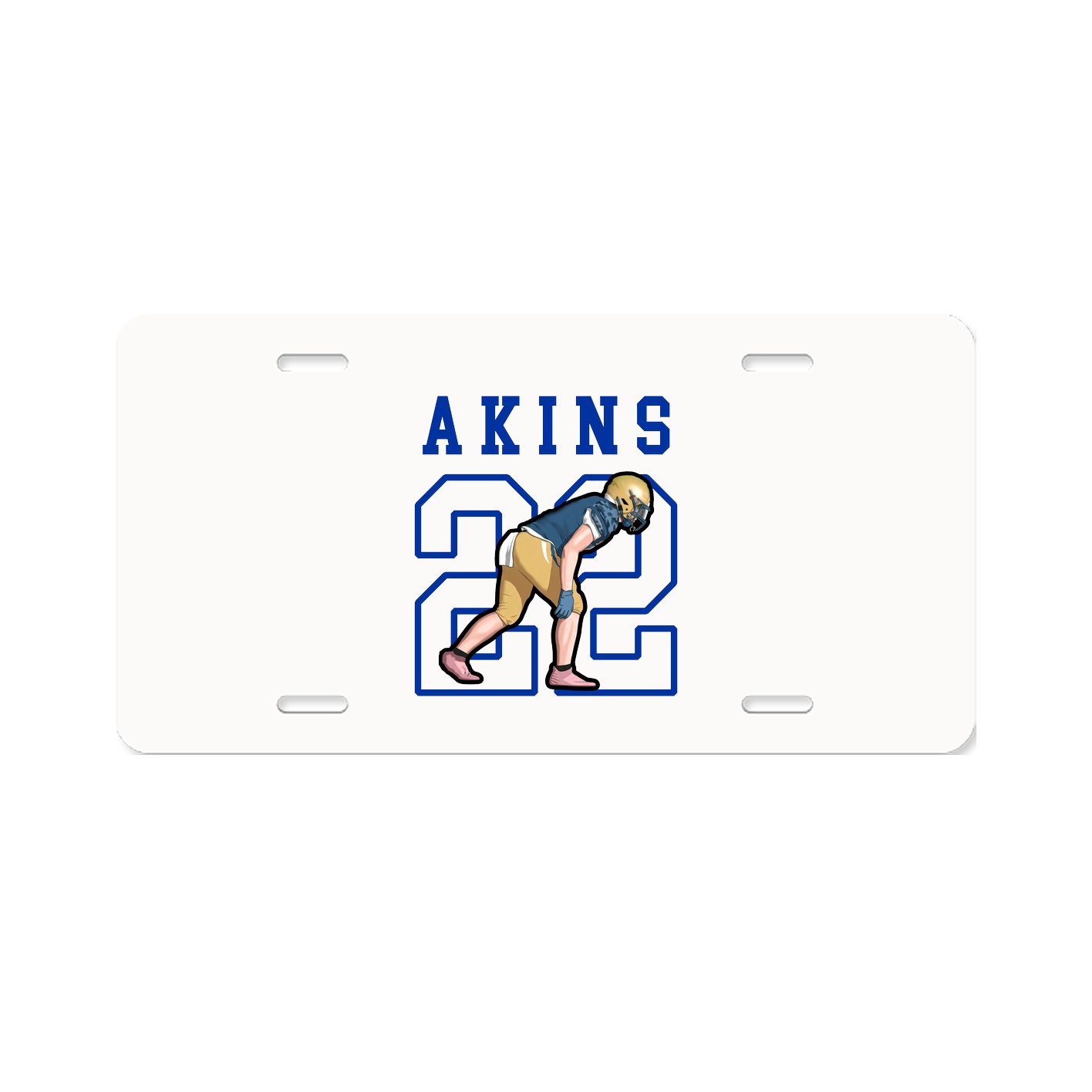 License Plate — Shirsey in Classic