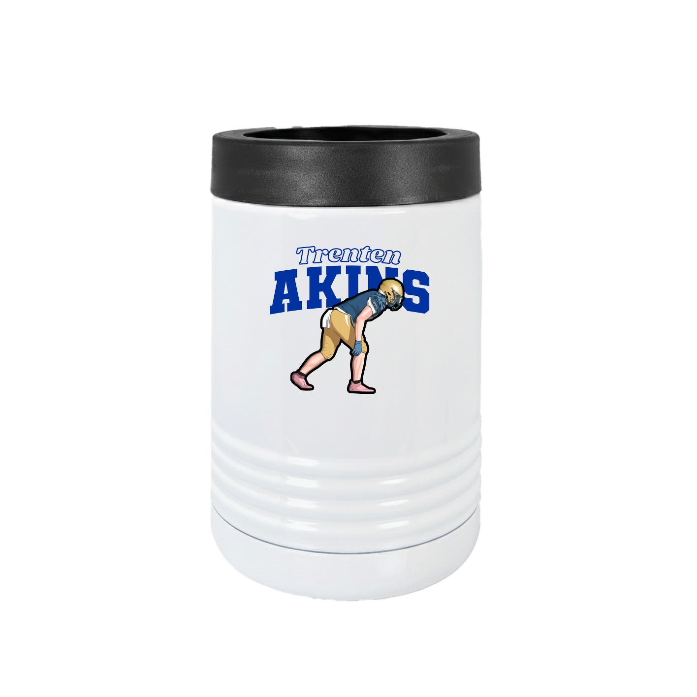 Beverage Holder — Name Arch in White