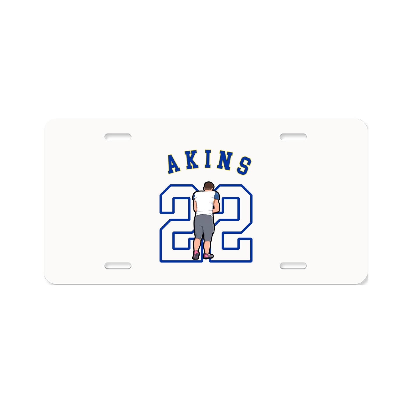License Plate — Shirsey Arch in Classic