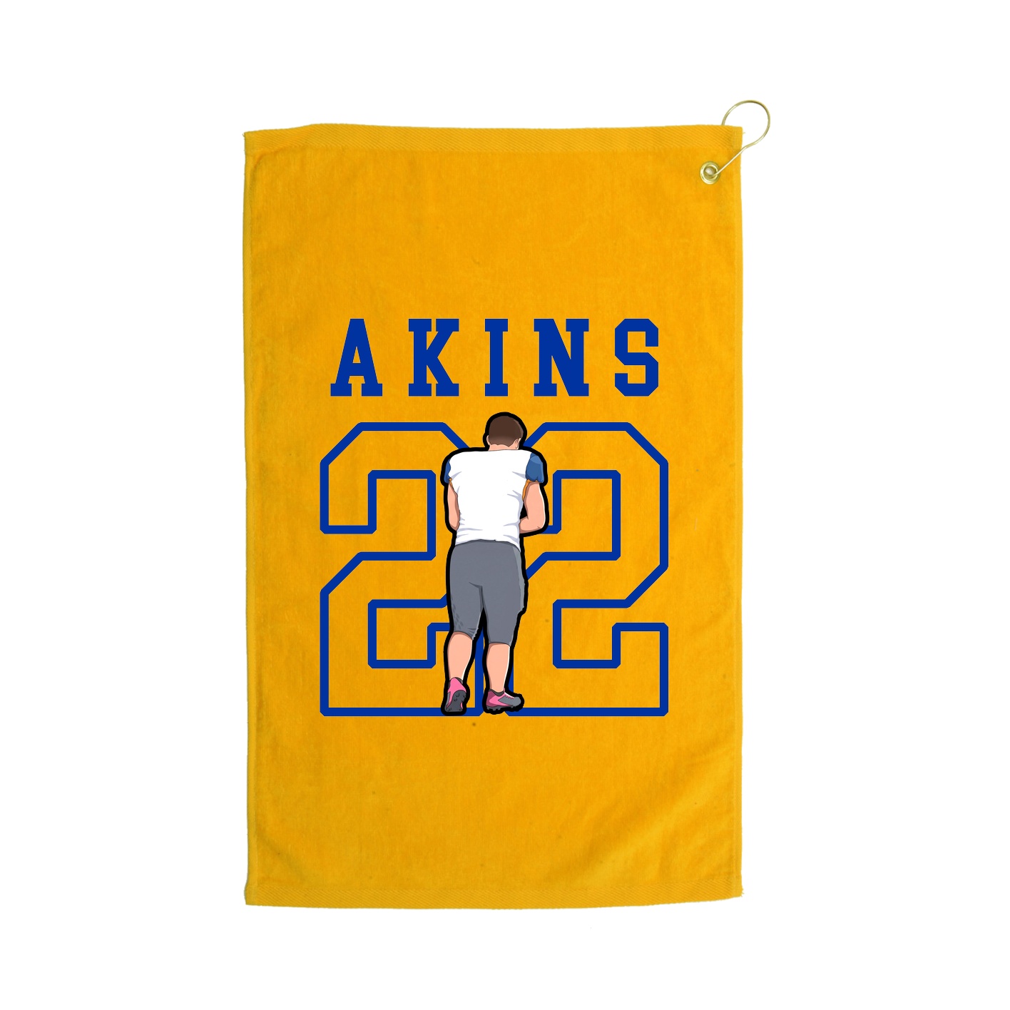 Golf Towel — Shirsey in Gold