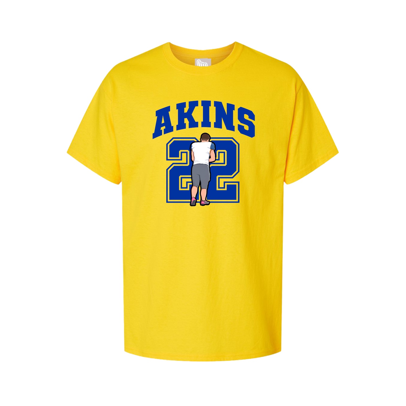 Tee — Number in Gold