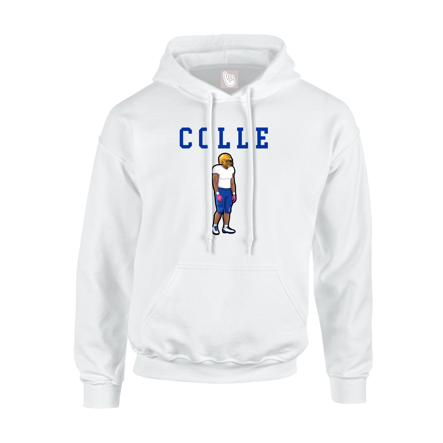 Youth Hoodie — Shirsey in White