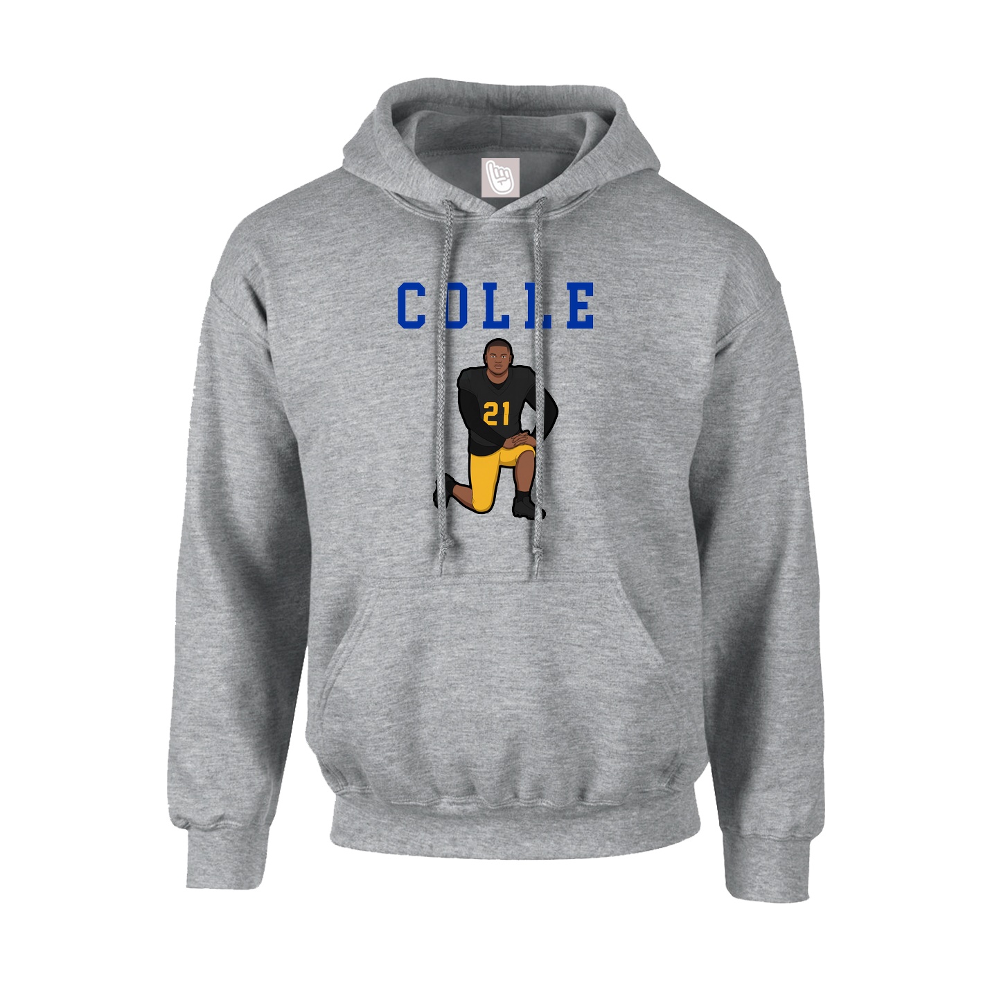 Hoodie — Shirsey in Grey