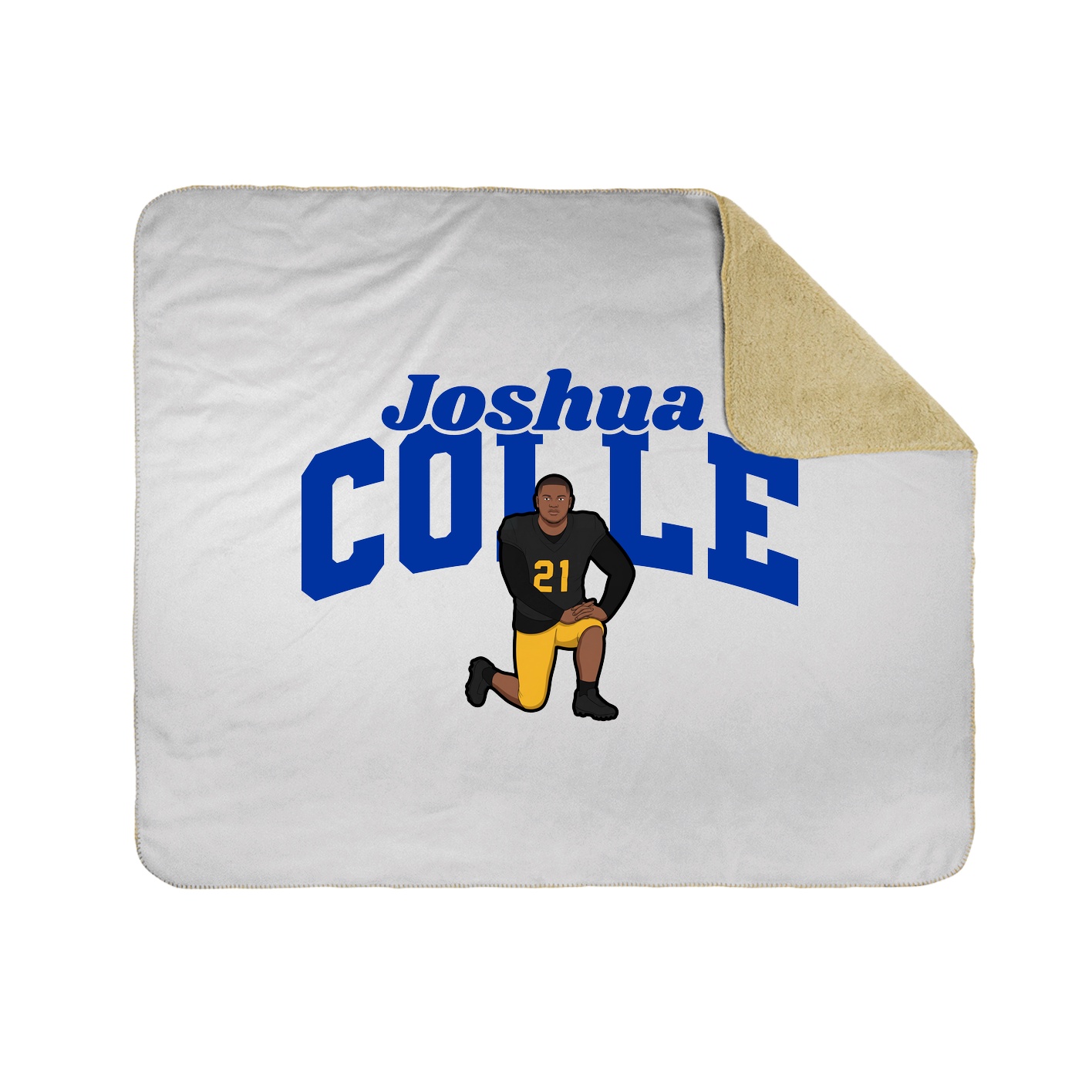 Throw Blanket — Signature Arch in White