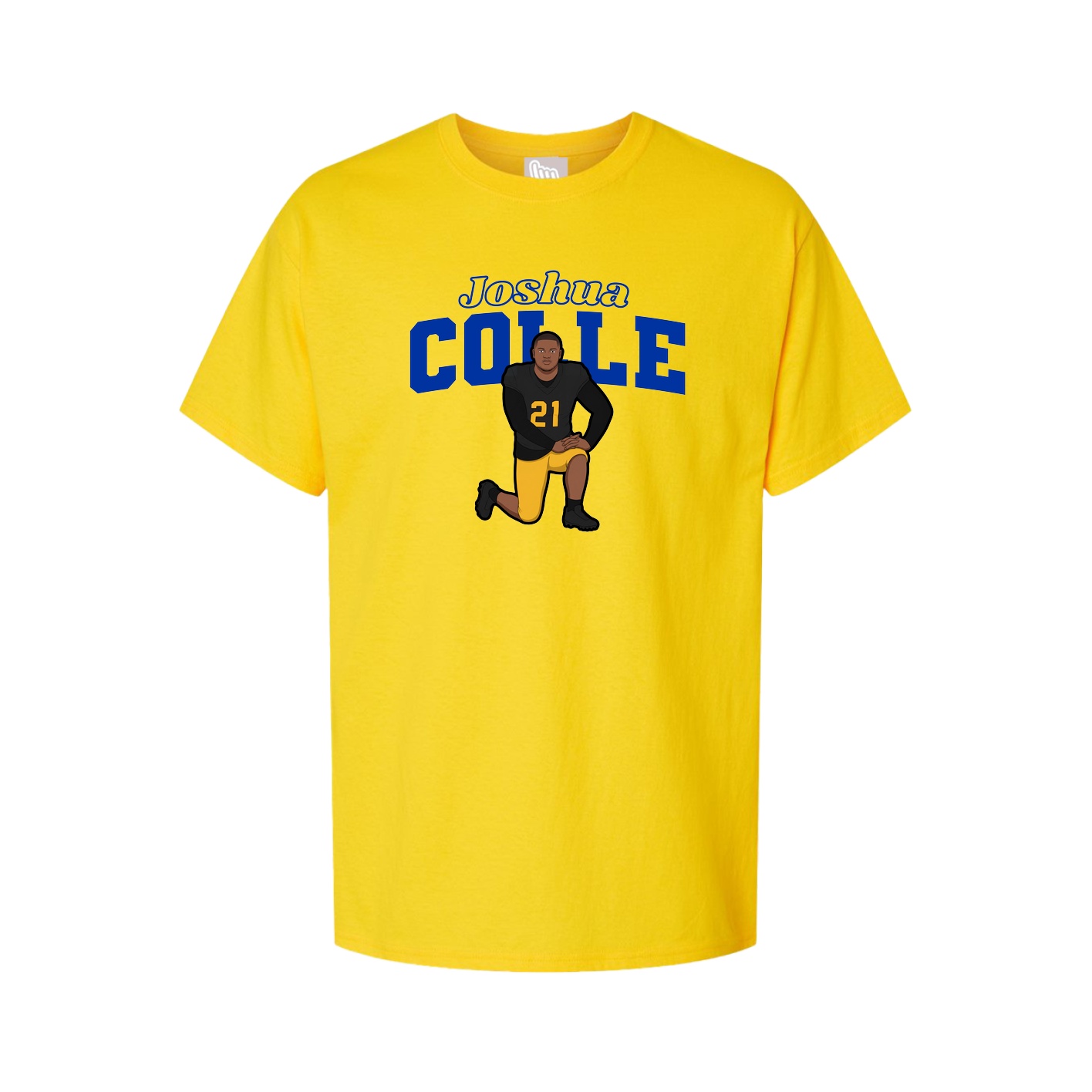 Tee — Name Arch in Gold