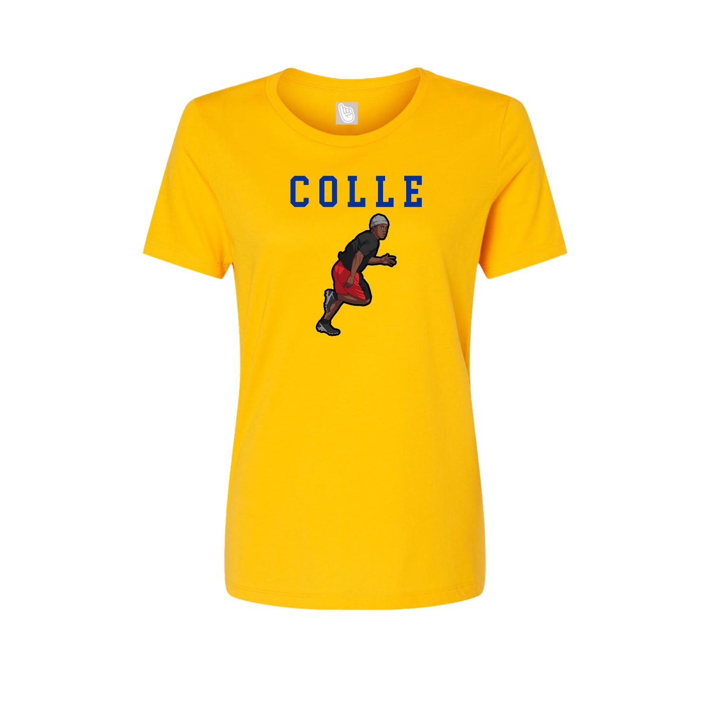 Fitted Women's Tee — Shirsey in Gold