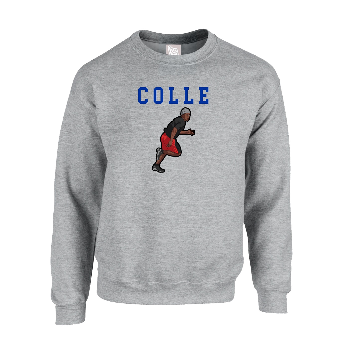 Fleece Crew — Shirsey in Grey
