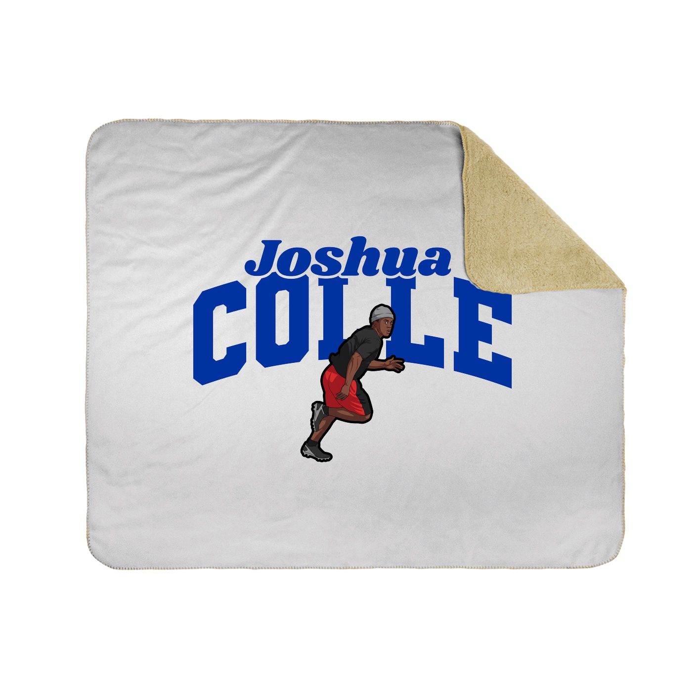 Throw Blanket — Signature Arch in White
