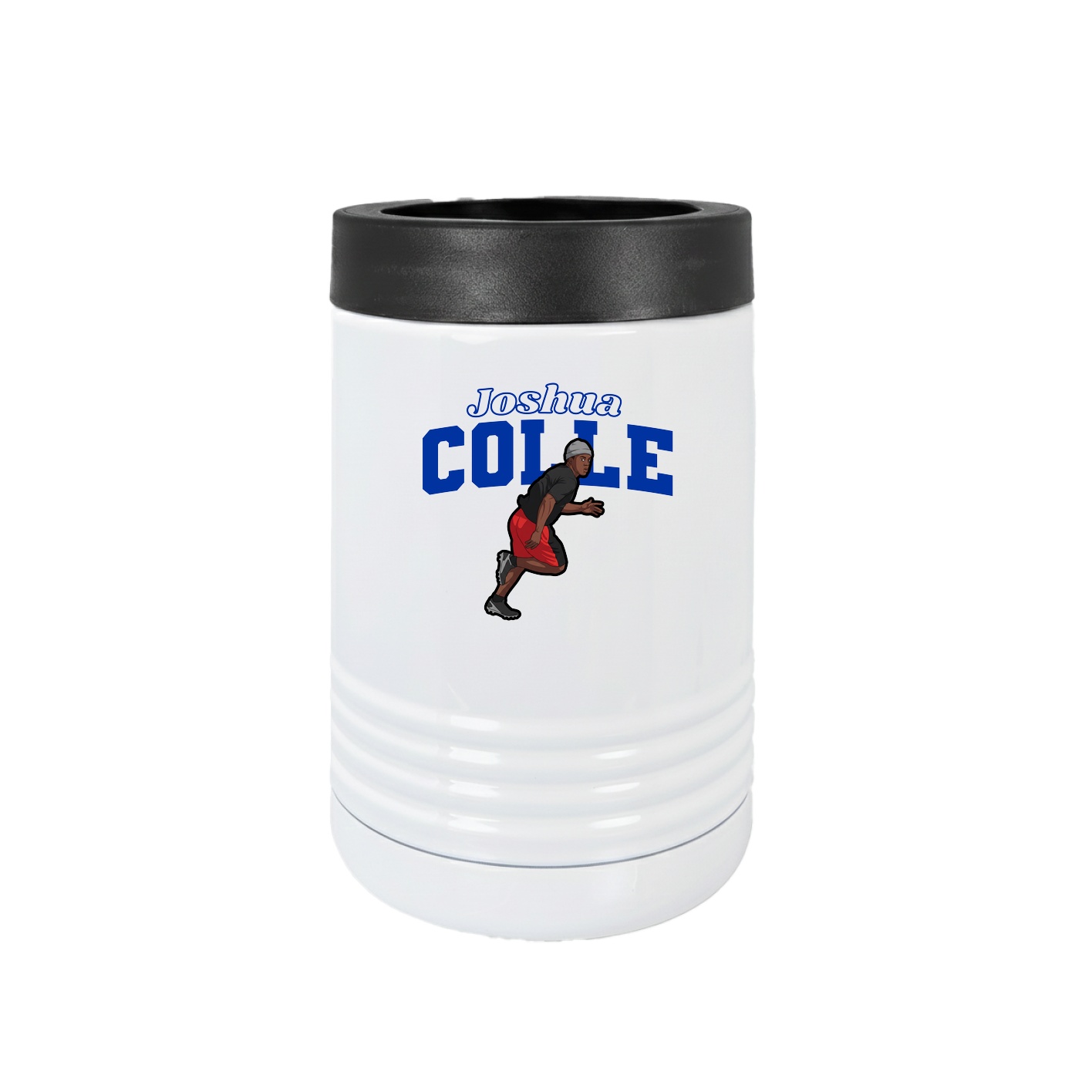 Beverage Holder — Name Arch in White