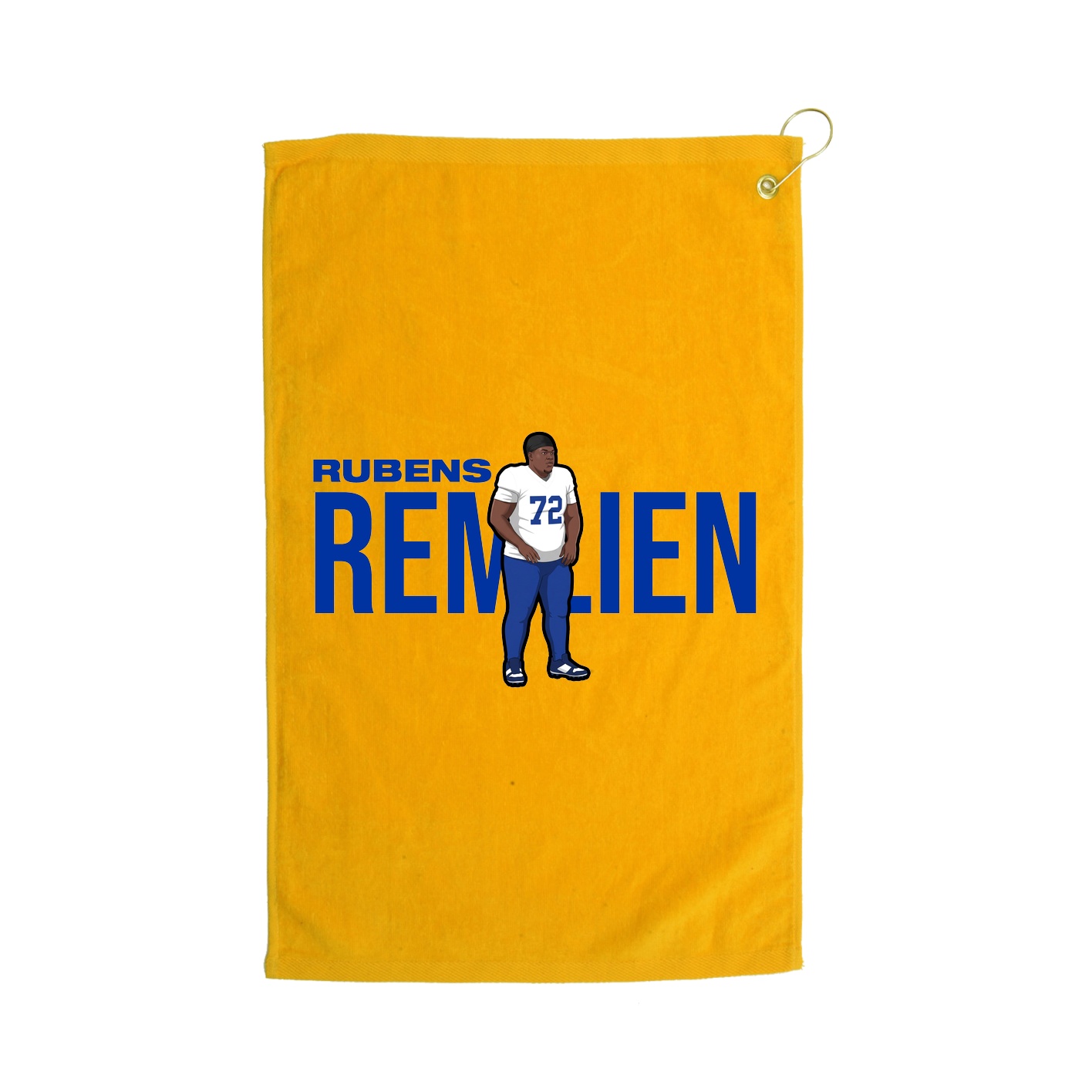 Golf Towel — Player Name in Gold