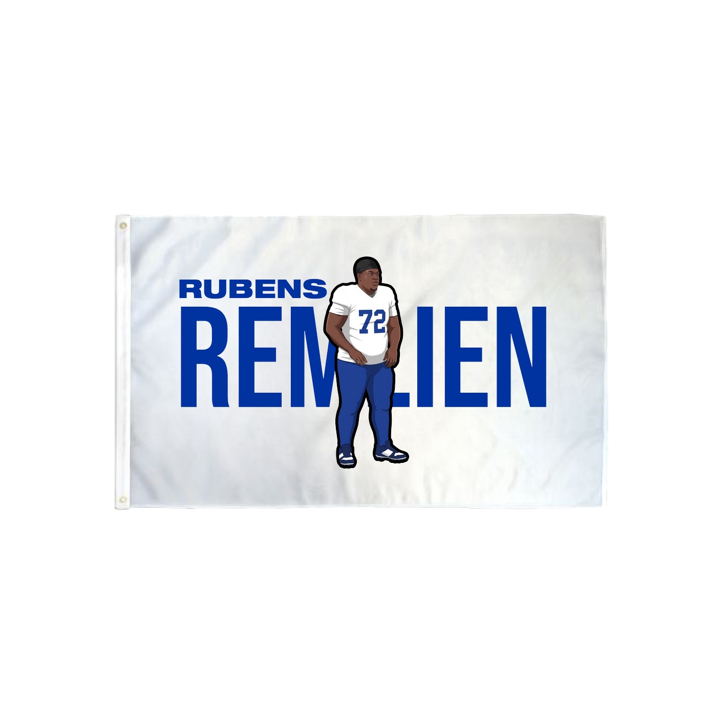 3x5 Flag — Player Name in Classic