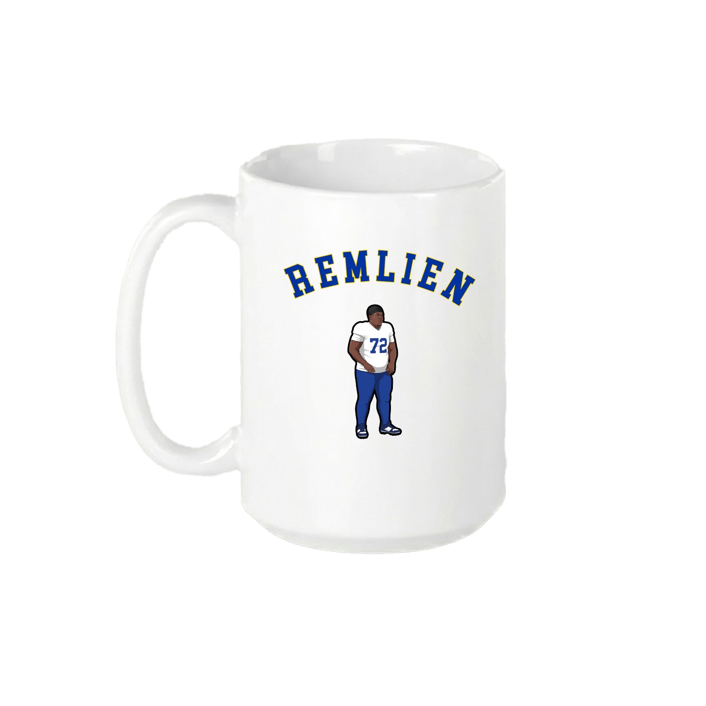 15oz Coffee Mug — Shirsey Arch in White