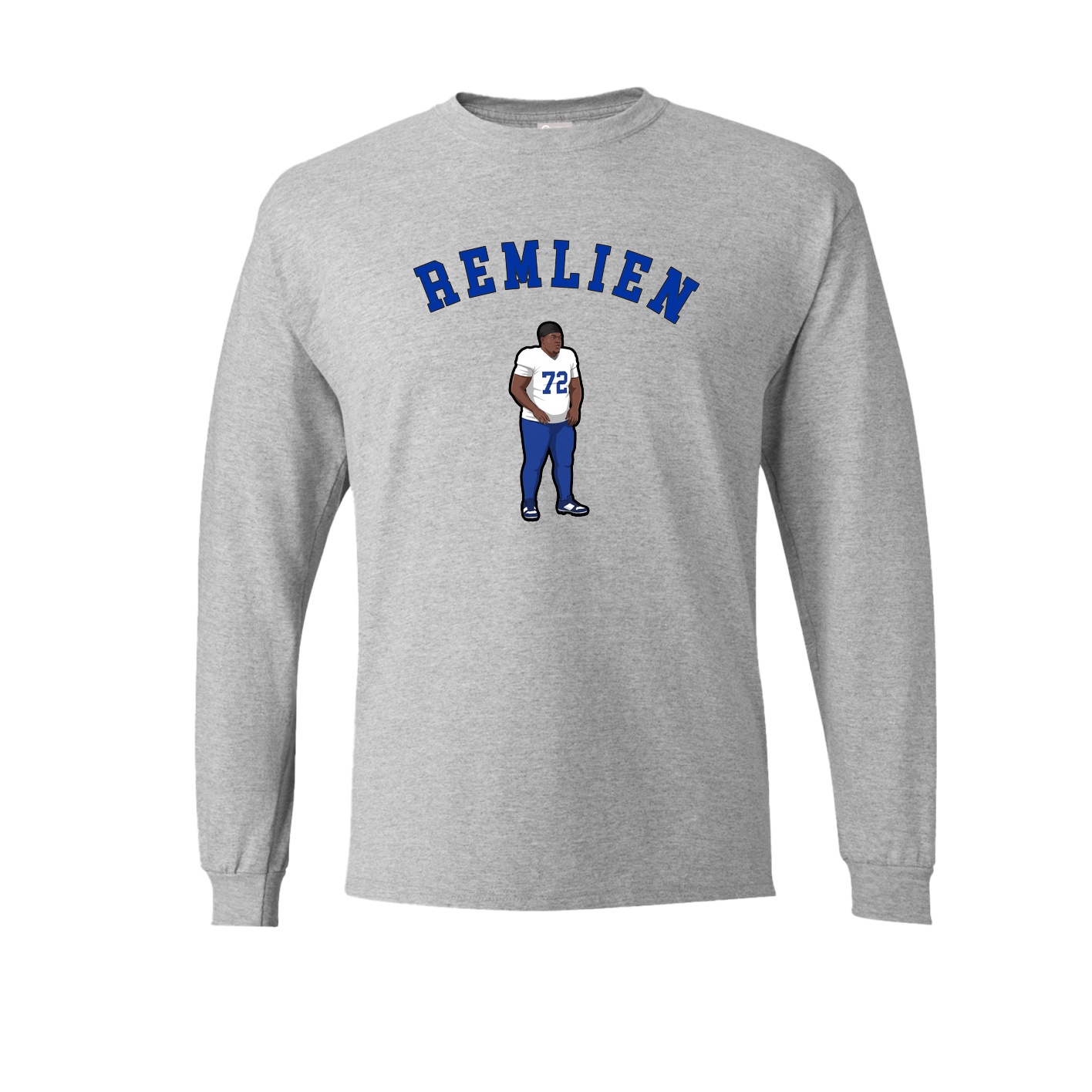 Long Sleeve Tee — Shirsey Arch in Grey