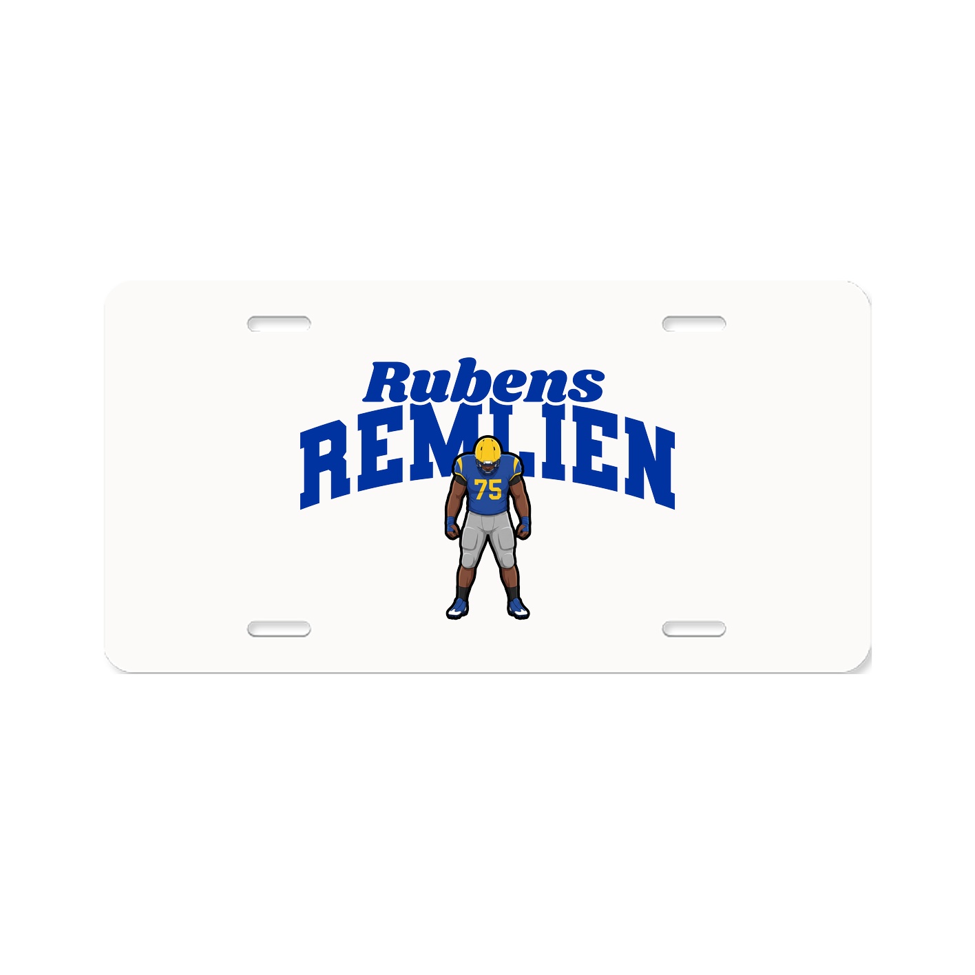 License Plate — Signature Arch in Classic