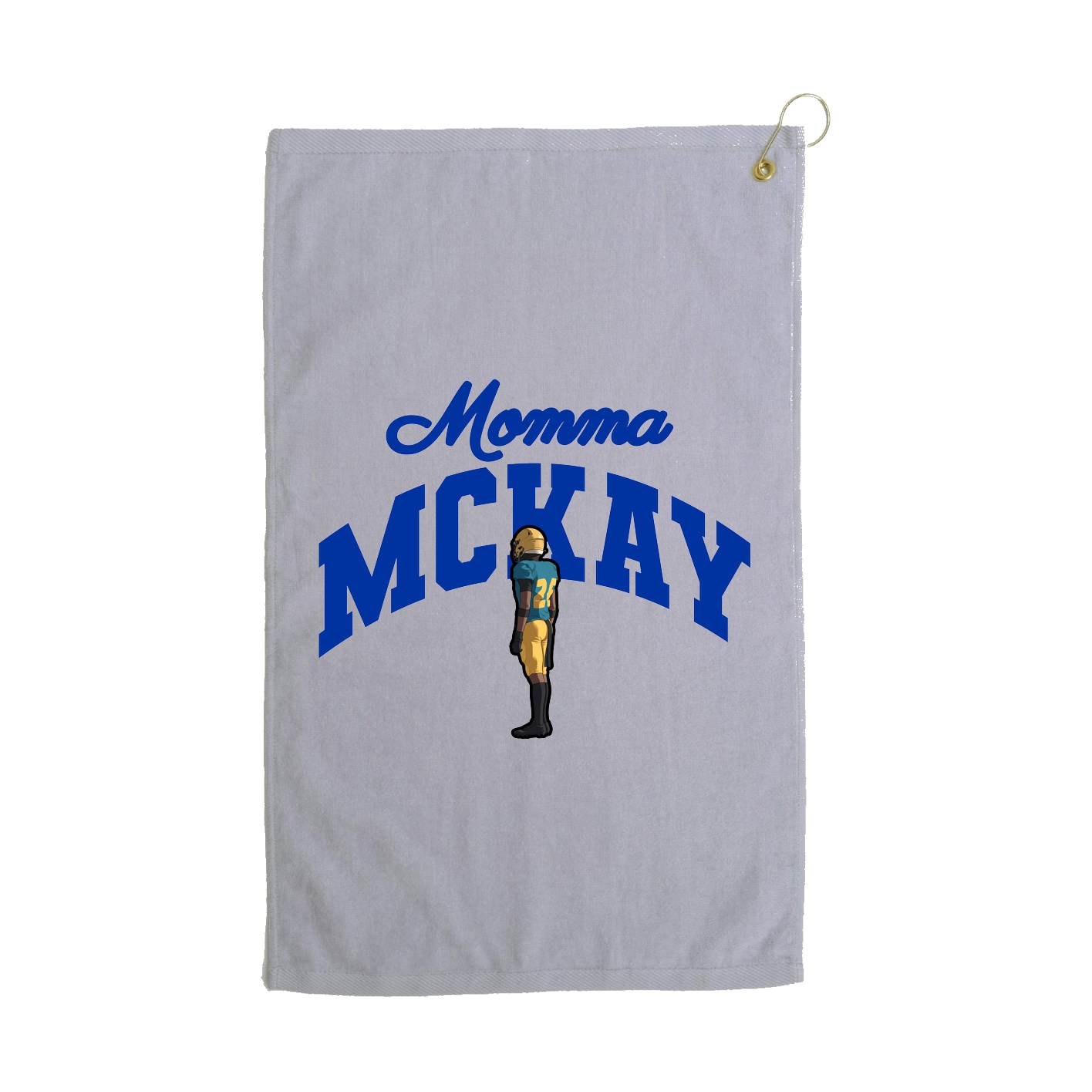 Golf Towel — Mothers Day Arch in Grey