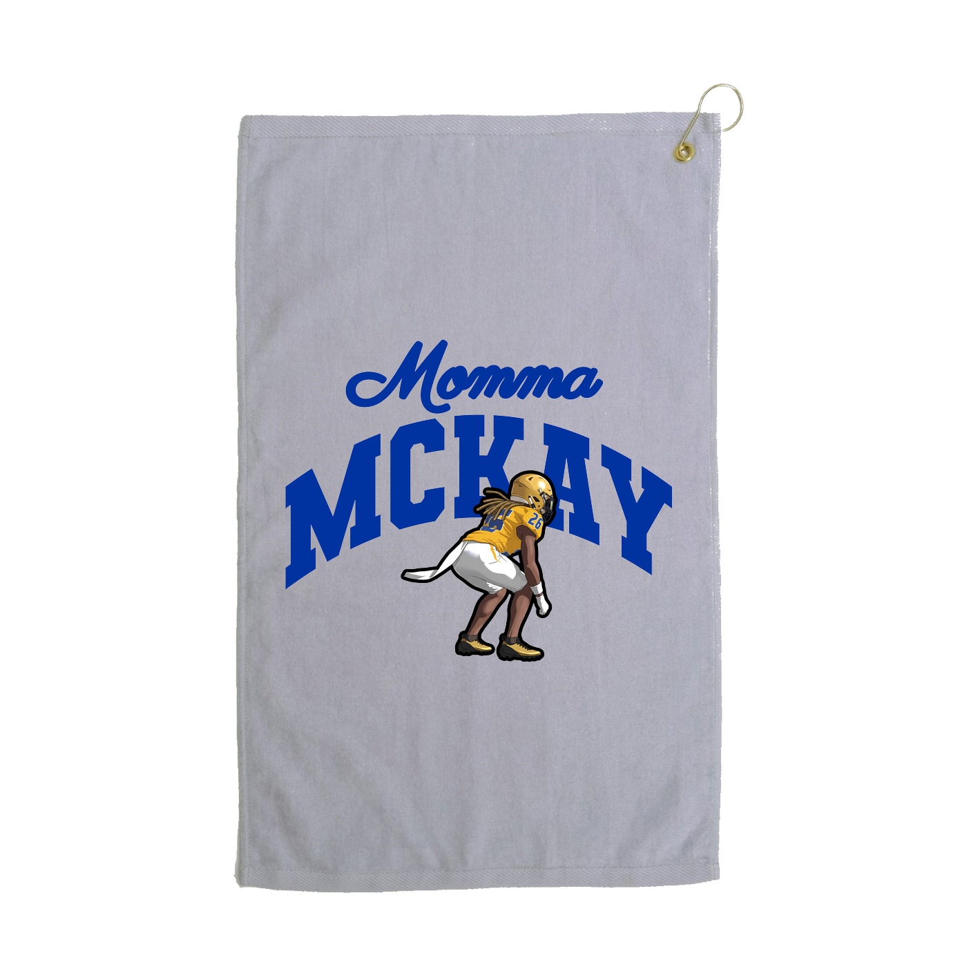 Golf Towel — Mothers Day Arch in Grey
