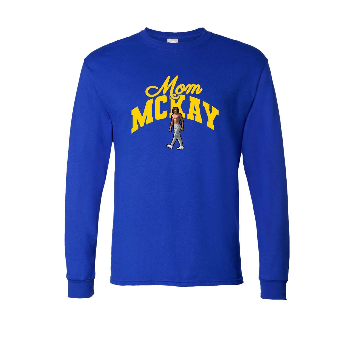 Long Sleeve Tee — Mothers Day Arch in Royal