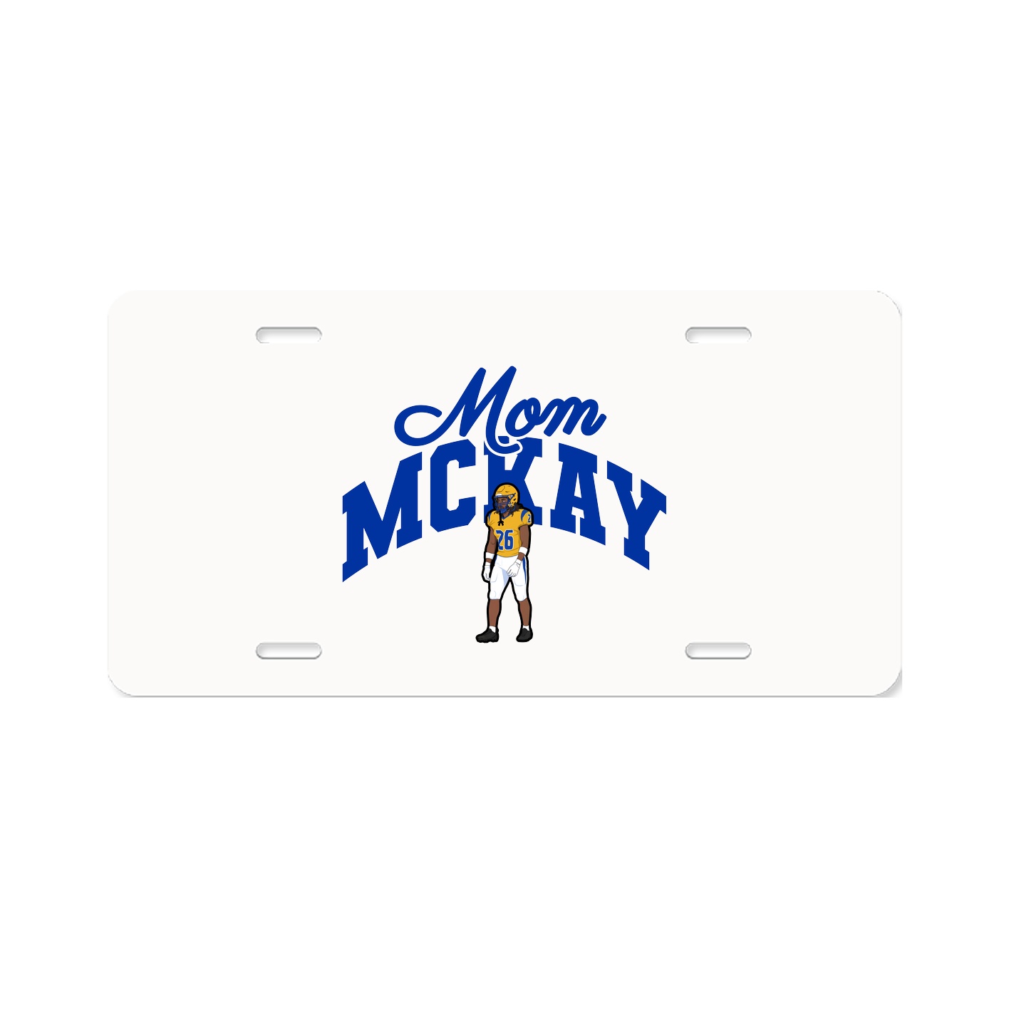 License Plate — Mothers Day Arch in Classic
